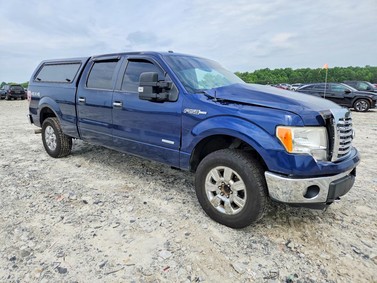 2012 Ford F150 Supercrew Blue vin: 1FTFW1ET7CFB29856