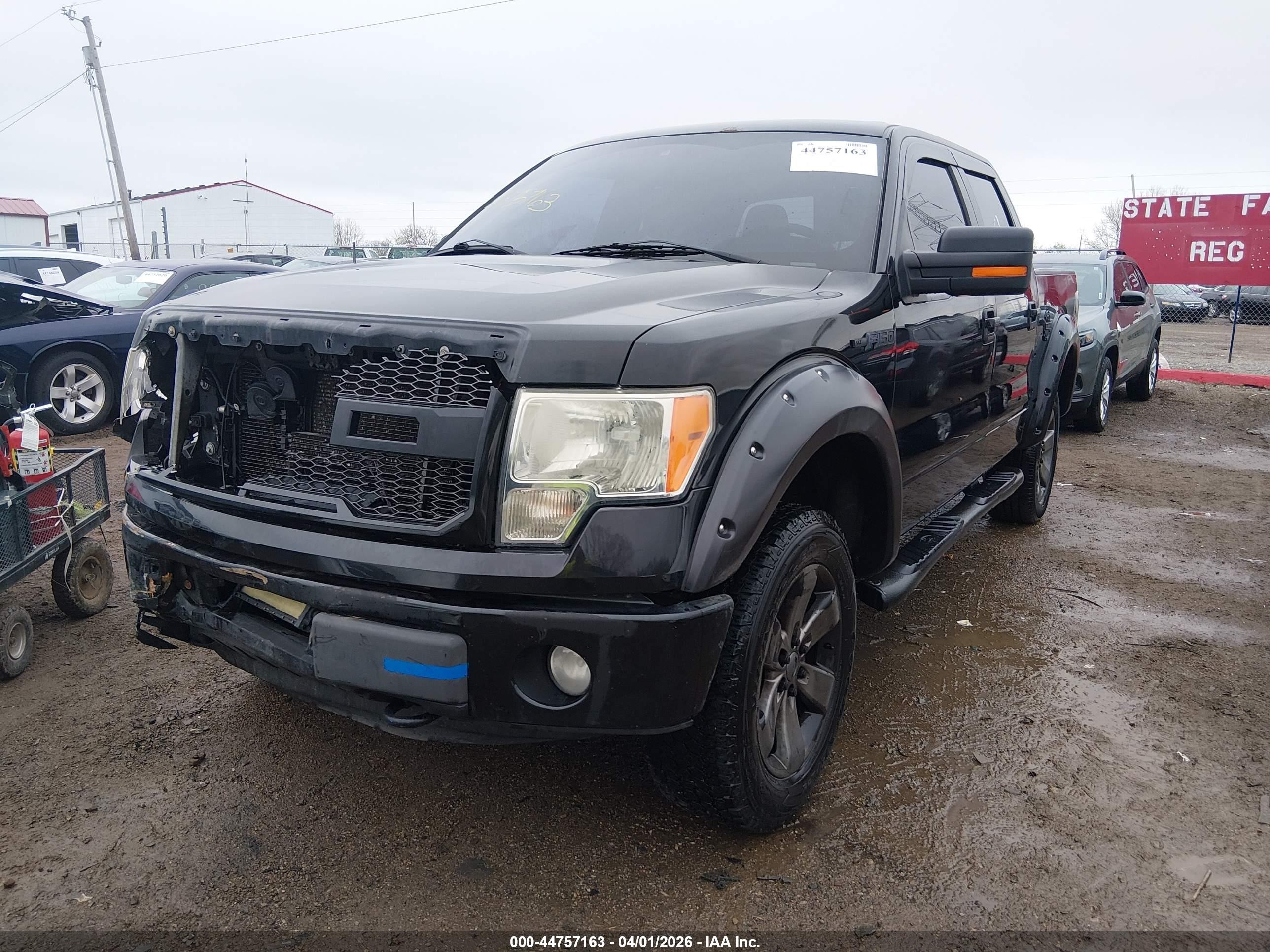2012 Ford F-150 Xlt Black vin: 1FTFW1ET7CFC18309