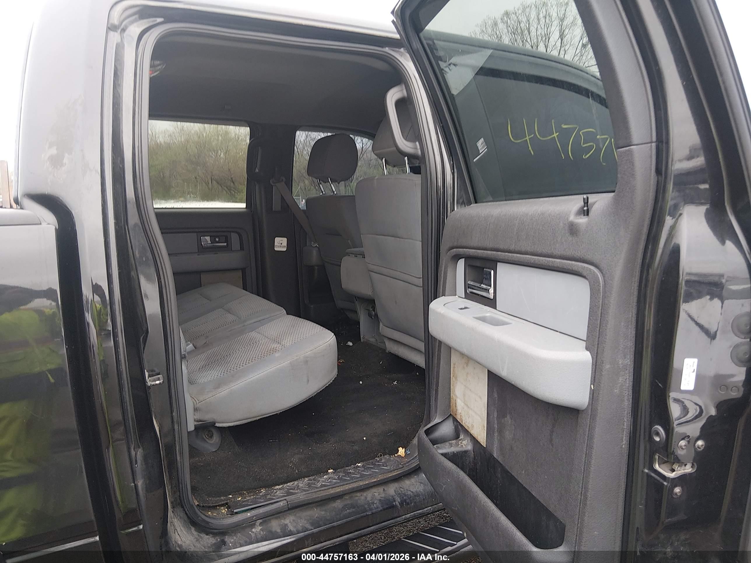 2012 Ford F-150 Xlt Black vin: 1FTFW1ET7CFC18309