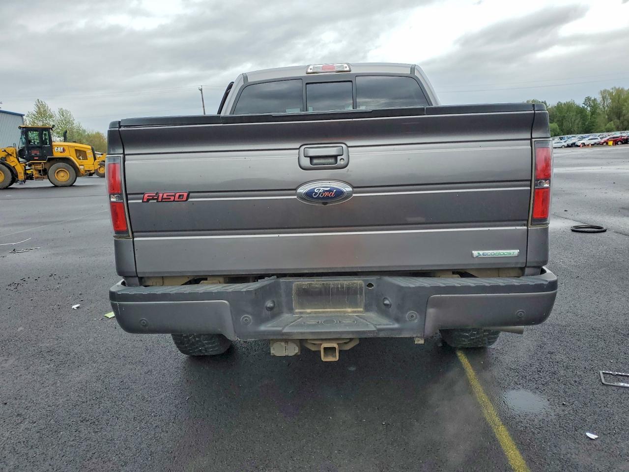 2012 Ford F150 Supercrew Gray vin: 1FTFW1ET7CFC20707