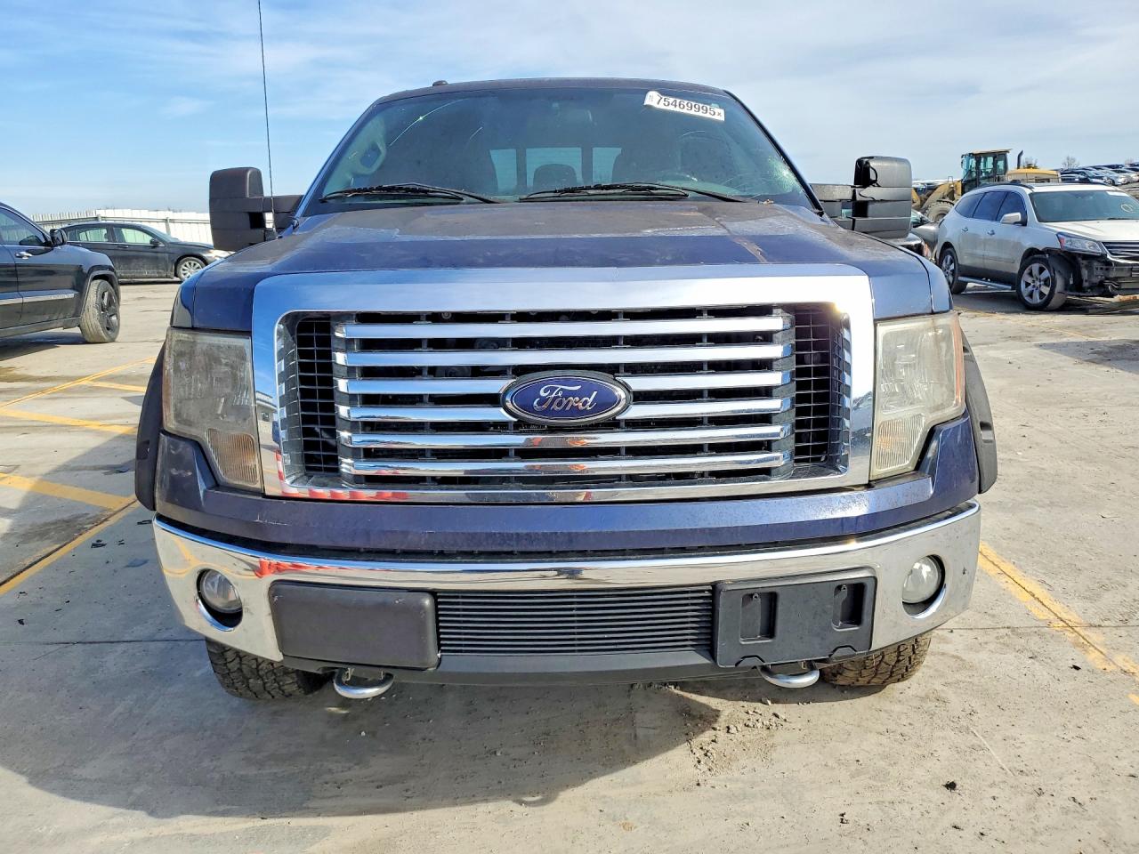 2012 Ford F150 Supercrew Blue vin: 1FTFW1ET7CFC46997