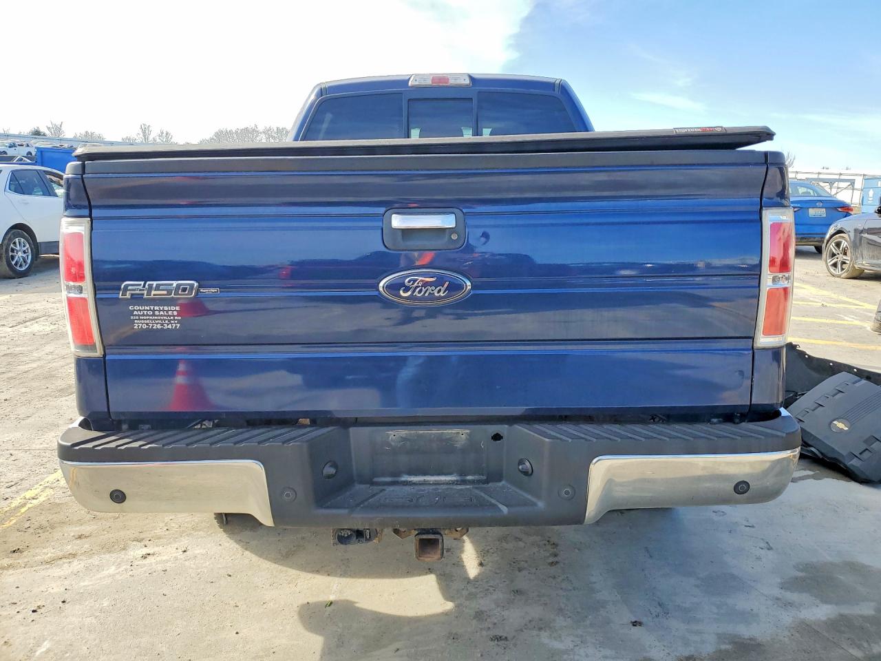 2012 Ford F150 Supercrew Blue vin: 1FTFW1ET7CFC46997