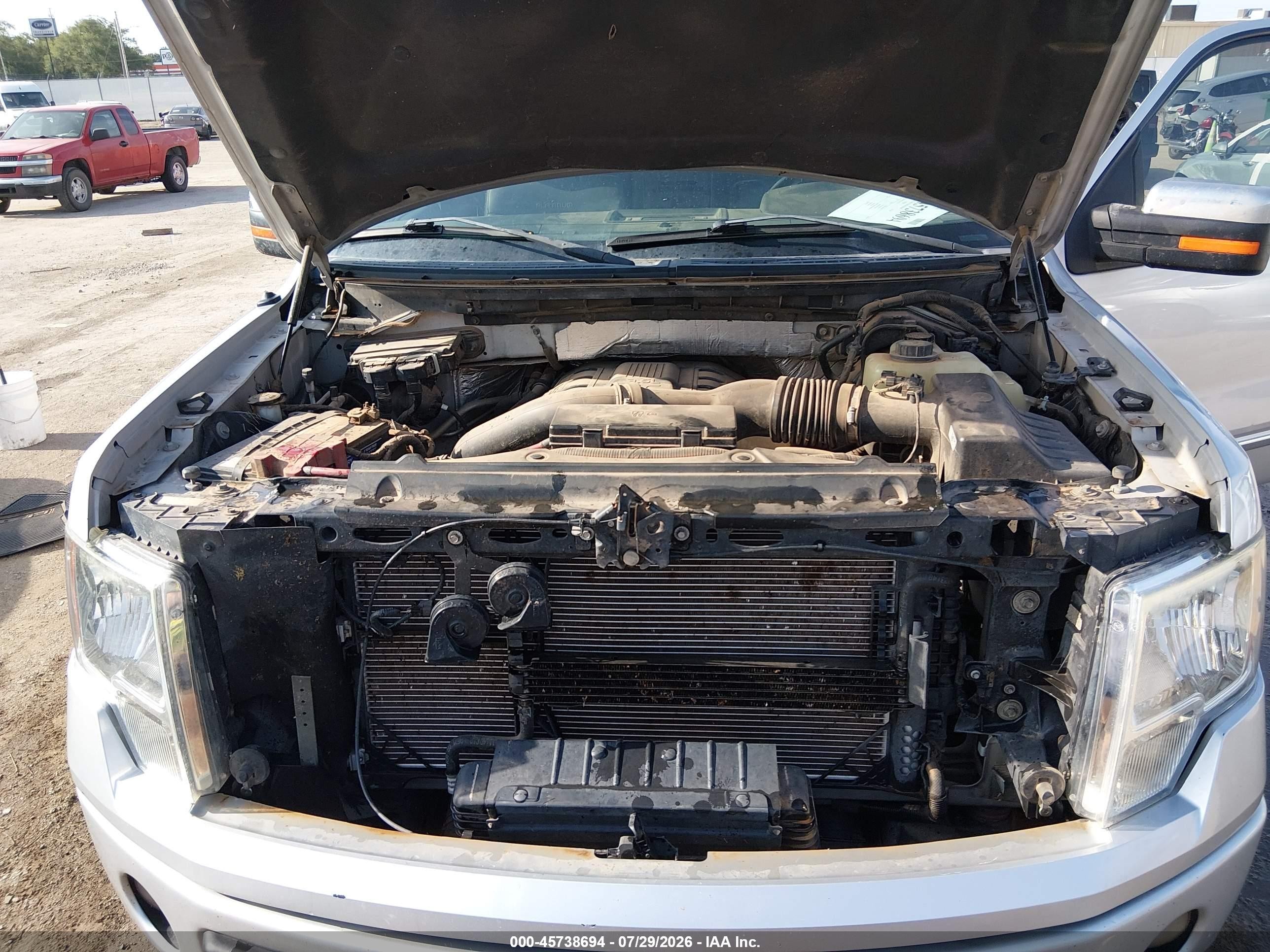 2012 Ford F-150 Platinum Серый vin: 1FTFW1ET7CFC57224
