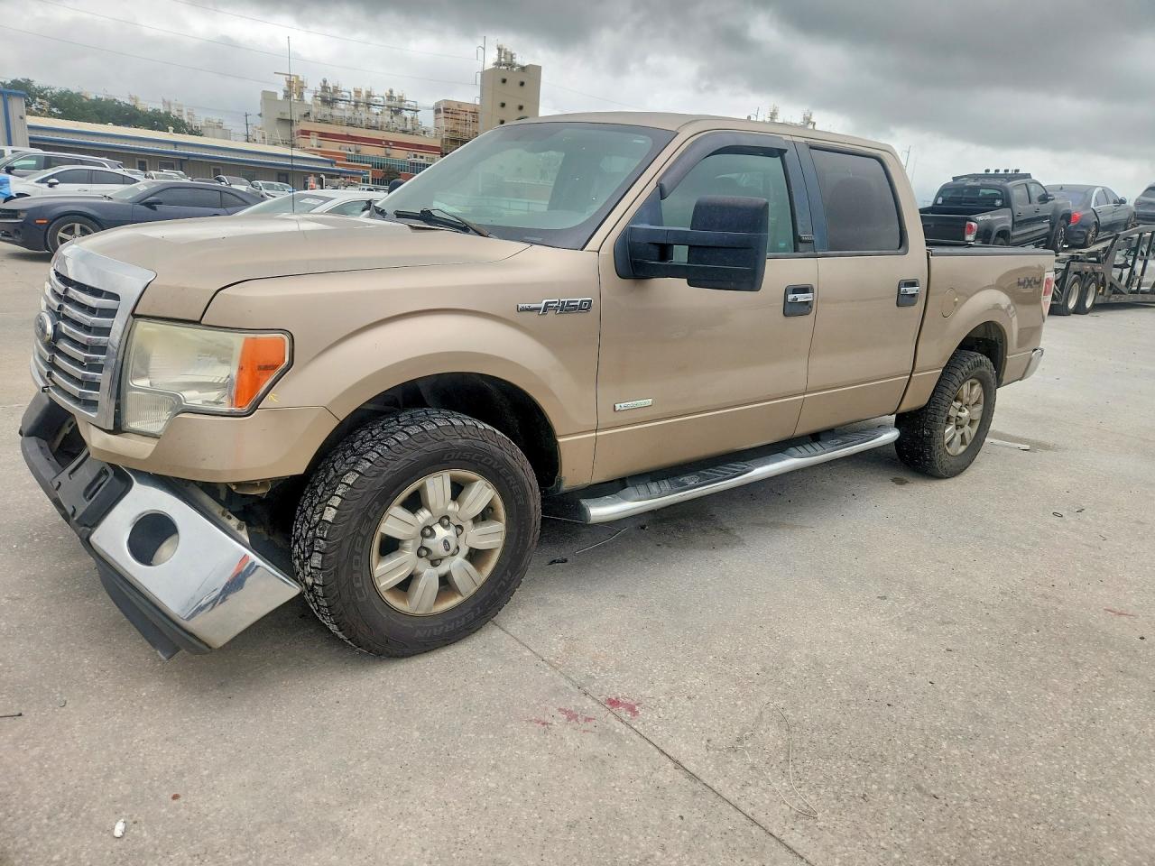 2012 Ford F150 Supercrew Tan vin: 1FTFW1ET7CKD12648
