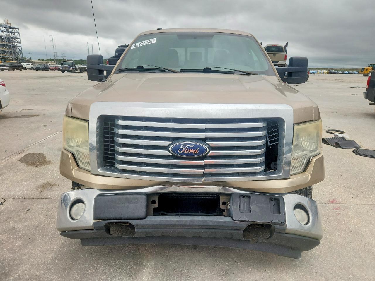 2012 Ford F150 Supercrew Желто-коричневый vin: 1FTFW1ET7CKD12648