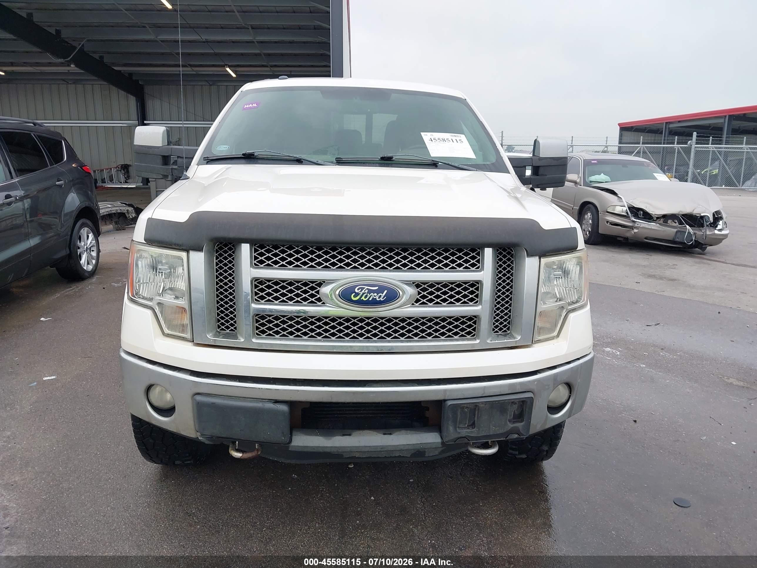 2012 Ford F-150 Fx4/king Ranch/lariat/platinum/xl/xlt White vin: 1FTFW1ET7CKD24153