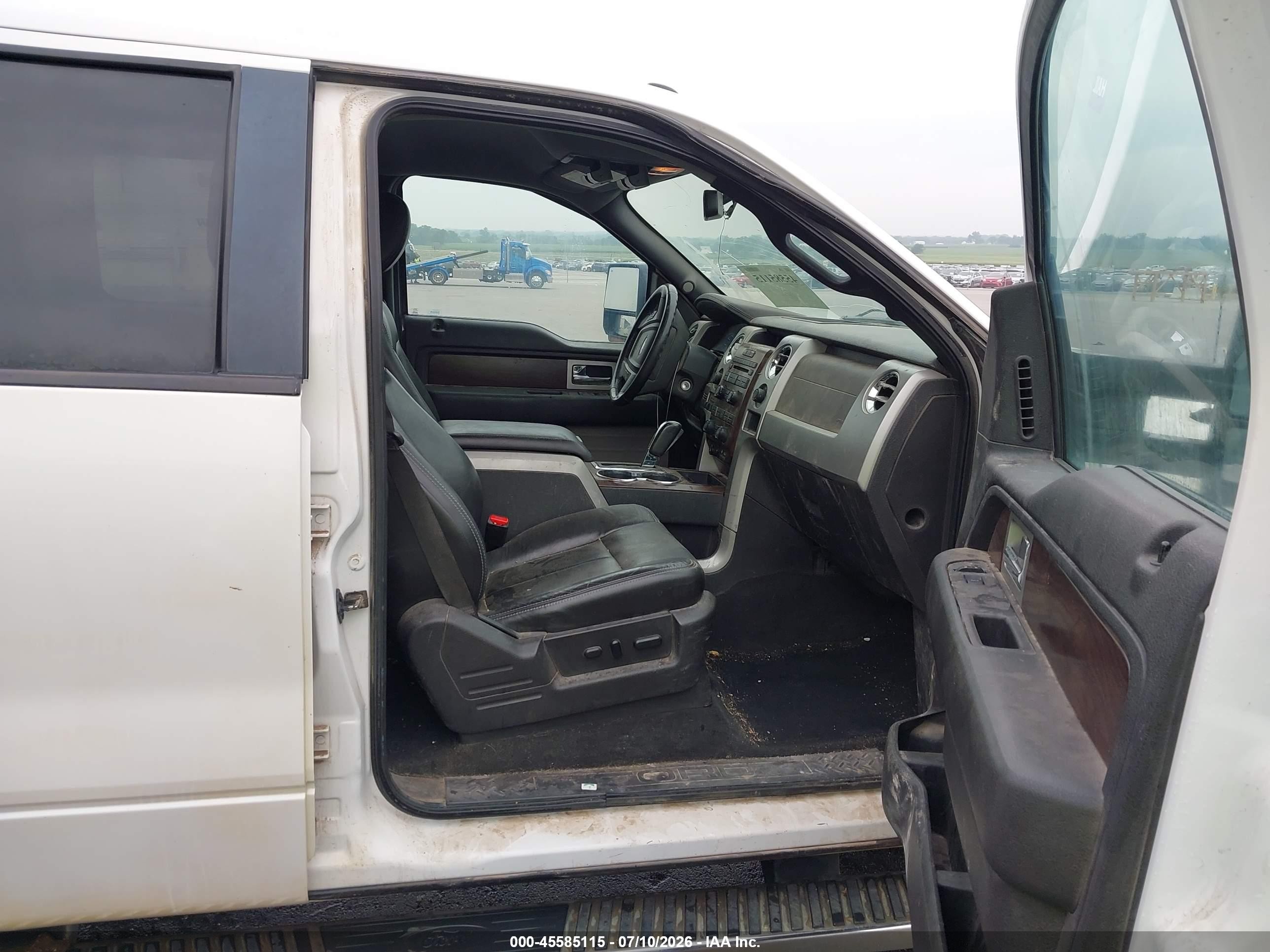 2012 Ford F-150 Fx4/king Ranch/lariat/platinum/xl/xlt White vin: 1FTFW1ET7CKD24153