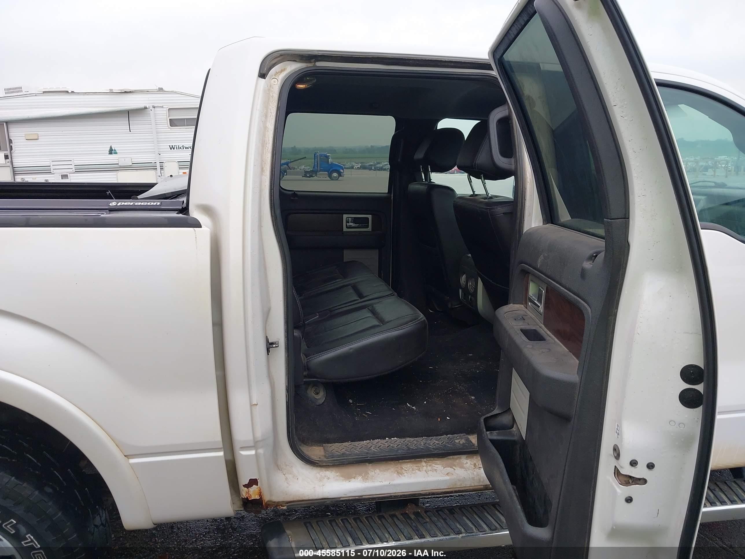 2012 Ford F-150 Fx4/king Ranch/lariat/platinum/xl/xlt White vin: 1FTFW1ET7CKD24153