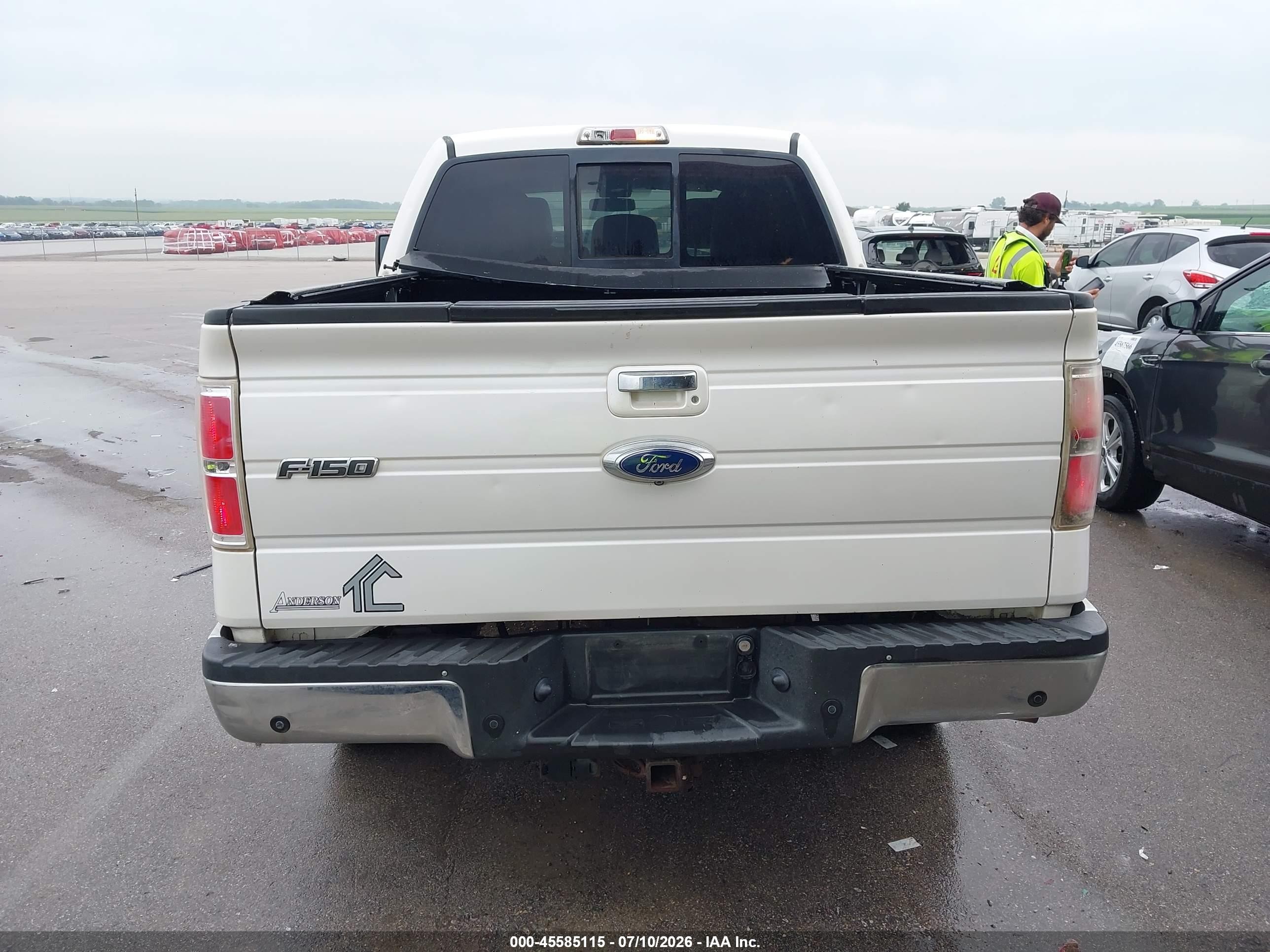 2012 Ford F-150 Fx4/king Ranch/lariat/platinum/xl/xlt White vin: 1FTFW1ET7CKD24153