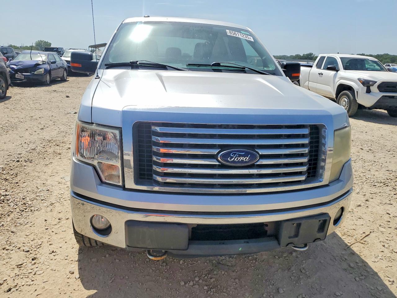 2012 Ford F150 Supercrew Silver vin: 1FTFW1ET7CKD47769