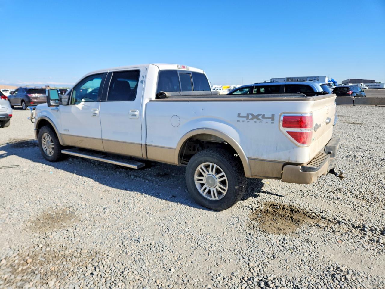 2012 Ford F150 Supercrew White vin: 1FTFW1ET7CKD57878