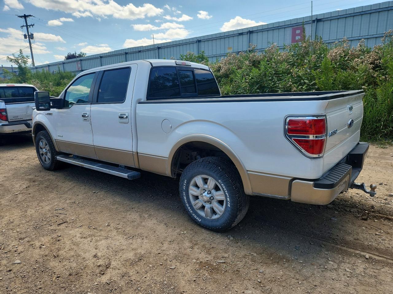 2012 Ford F150 Supercrew White vin: 1FTFW1ET7CKD85311
