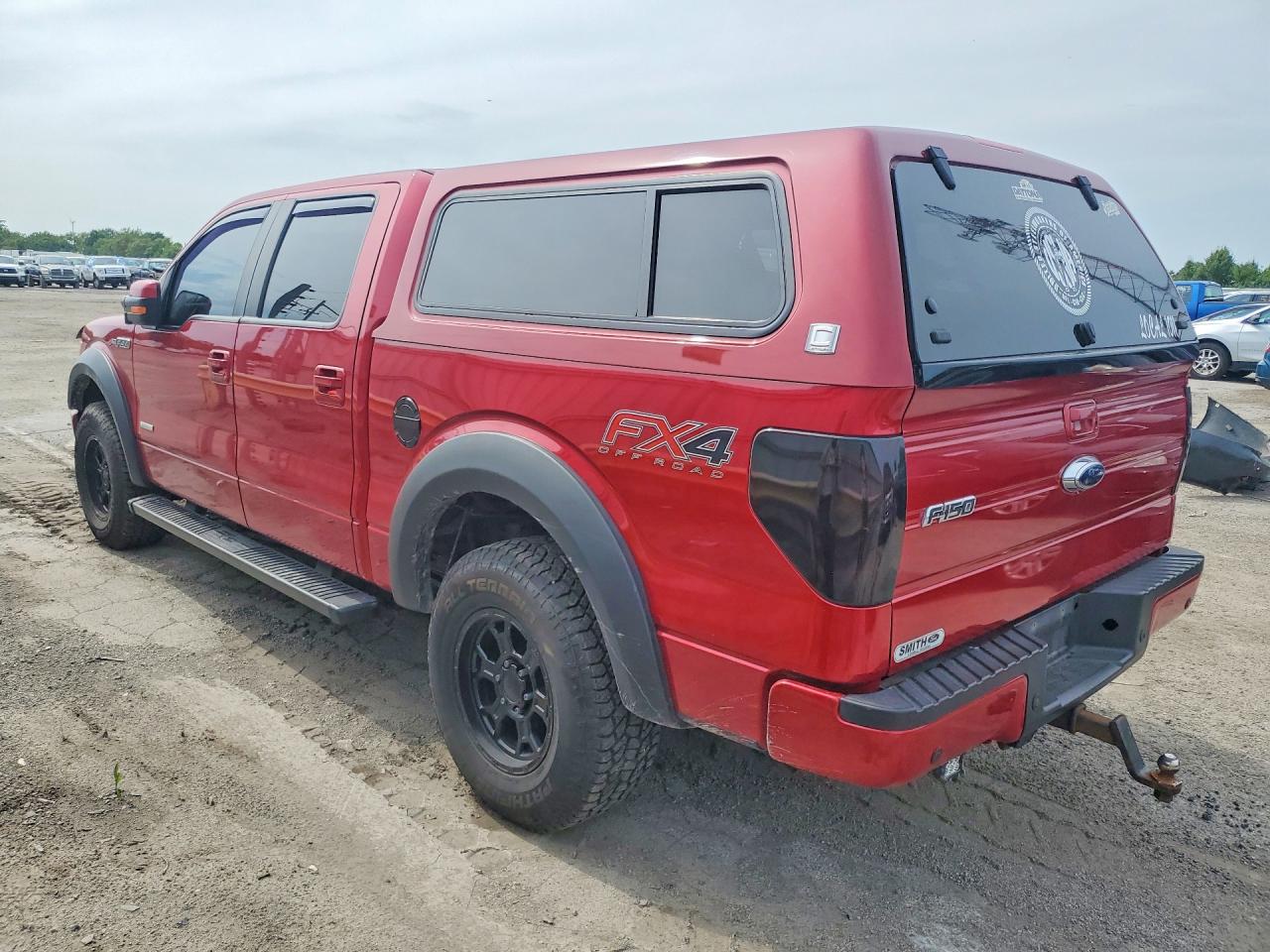 2012 Ford F150 Supercrew Red vin: 1FTFW1ET7CKE17237