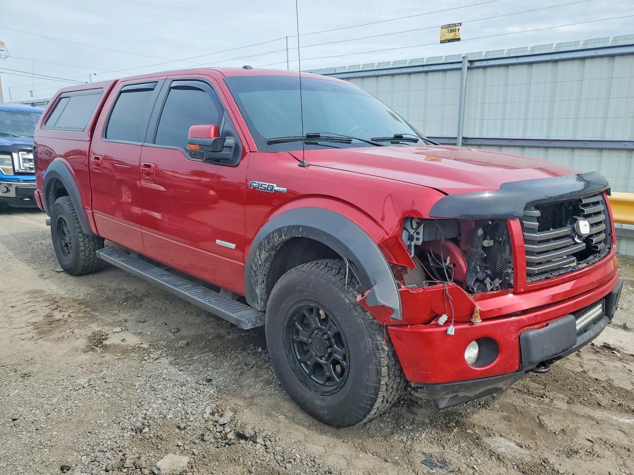 2012 Ford F150 Supercrew Red vin: 1FTFW1ET7CKE17237