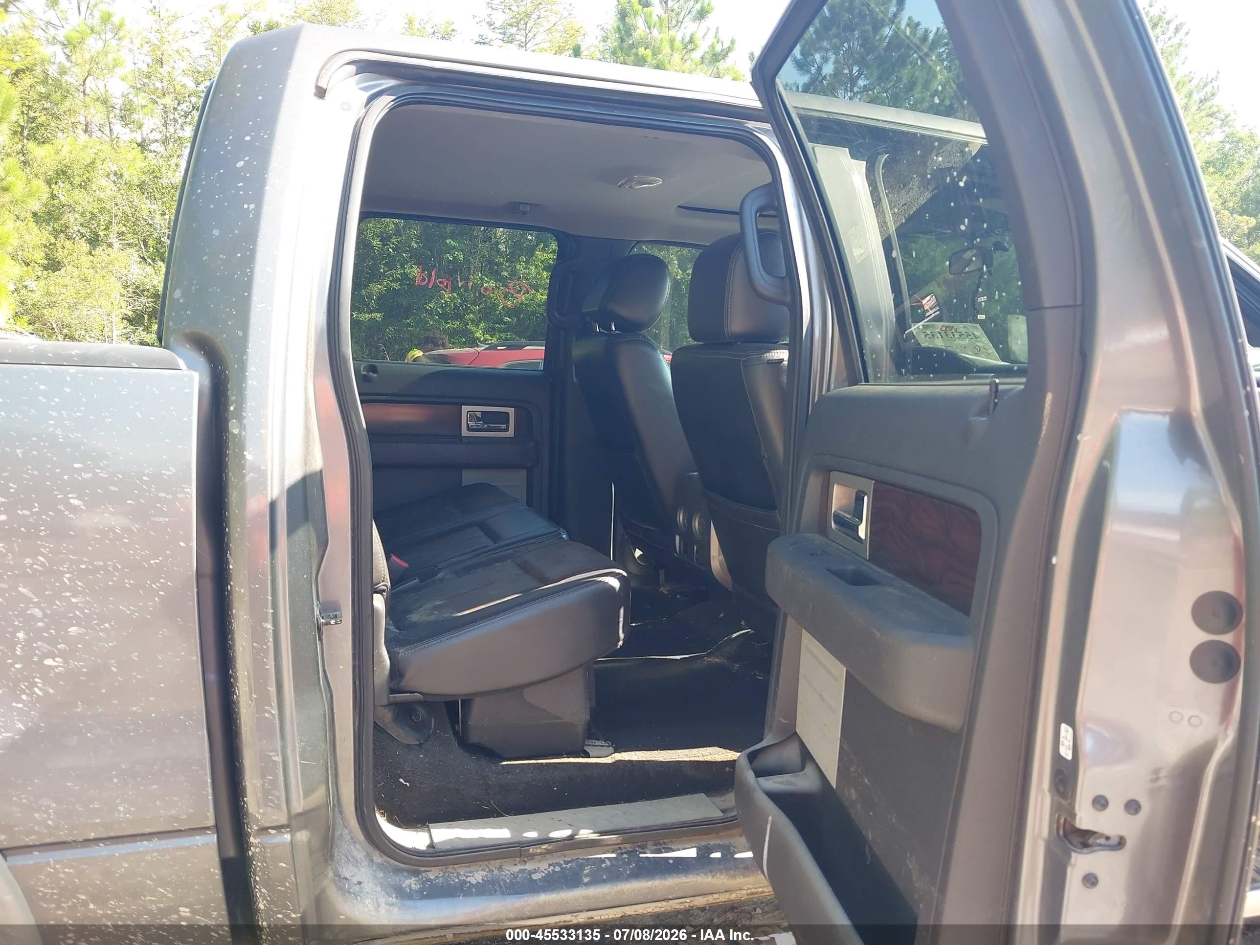 2012 Ford F150 Supercrew Black vin: 1FTFW1ET7CKE28979