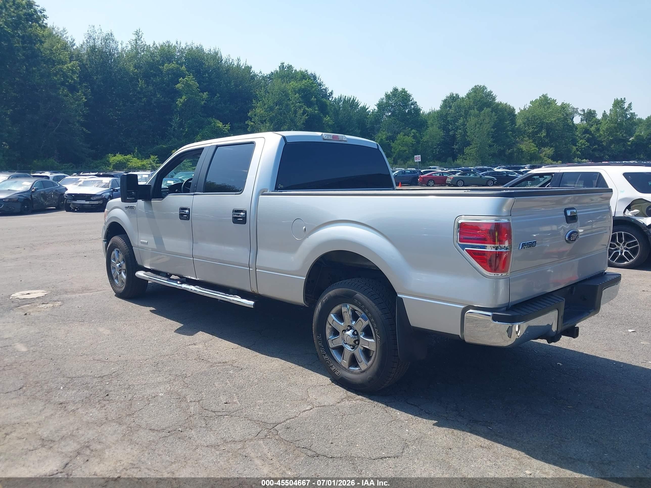 2013 Ford F-150 Fx4/king Ranch/lariat/limited/platinum/xl/xlt Серебряный vin: 1FTFW1ET7DFA00534