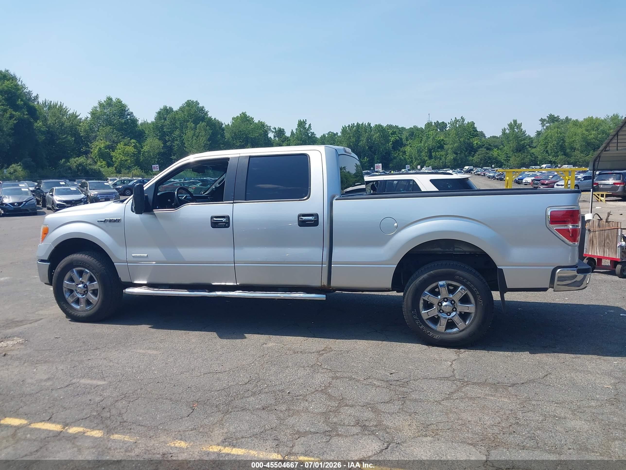 2013 Ford F-150 Fx4/king Ranch/lariat/limited/platinum/xl/xlt Серебряный vin: 1FTFW1ET7DFA00534