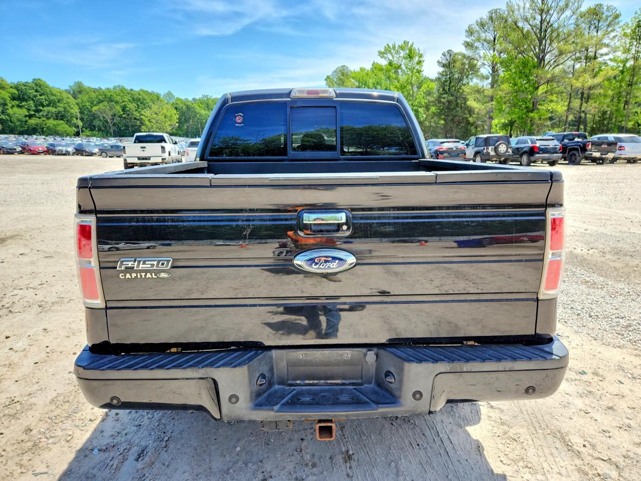 2013 Ford F150 Supercrew Black vin: 1FTFW1ET7DFA01134