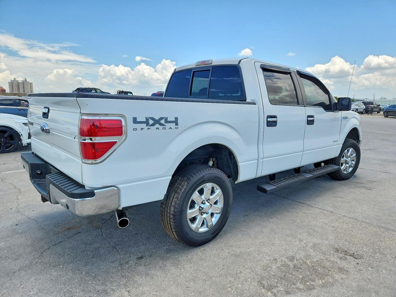 2013 Ford F150 Supercrew White vin: 1FTFW1ET7DFA04535