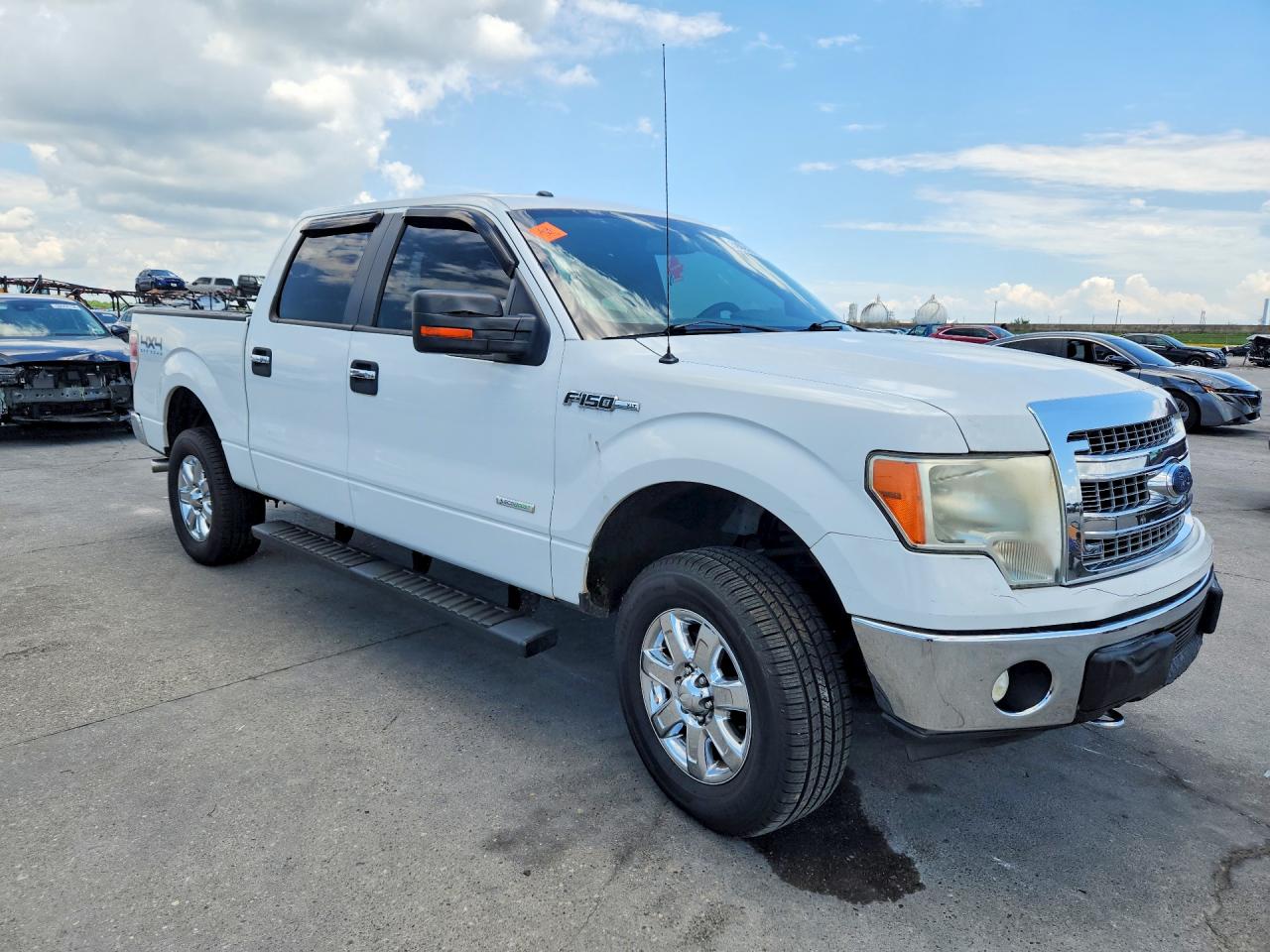 2013 Ford F150 Supercrew White vin: 1FTFW1ET7DFA04535
