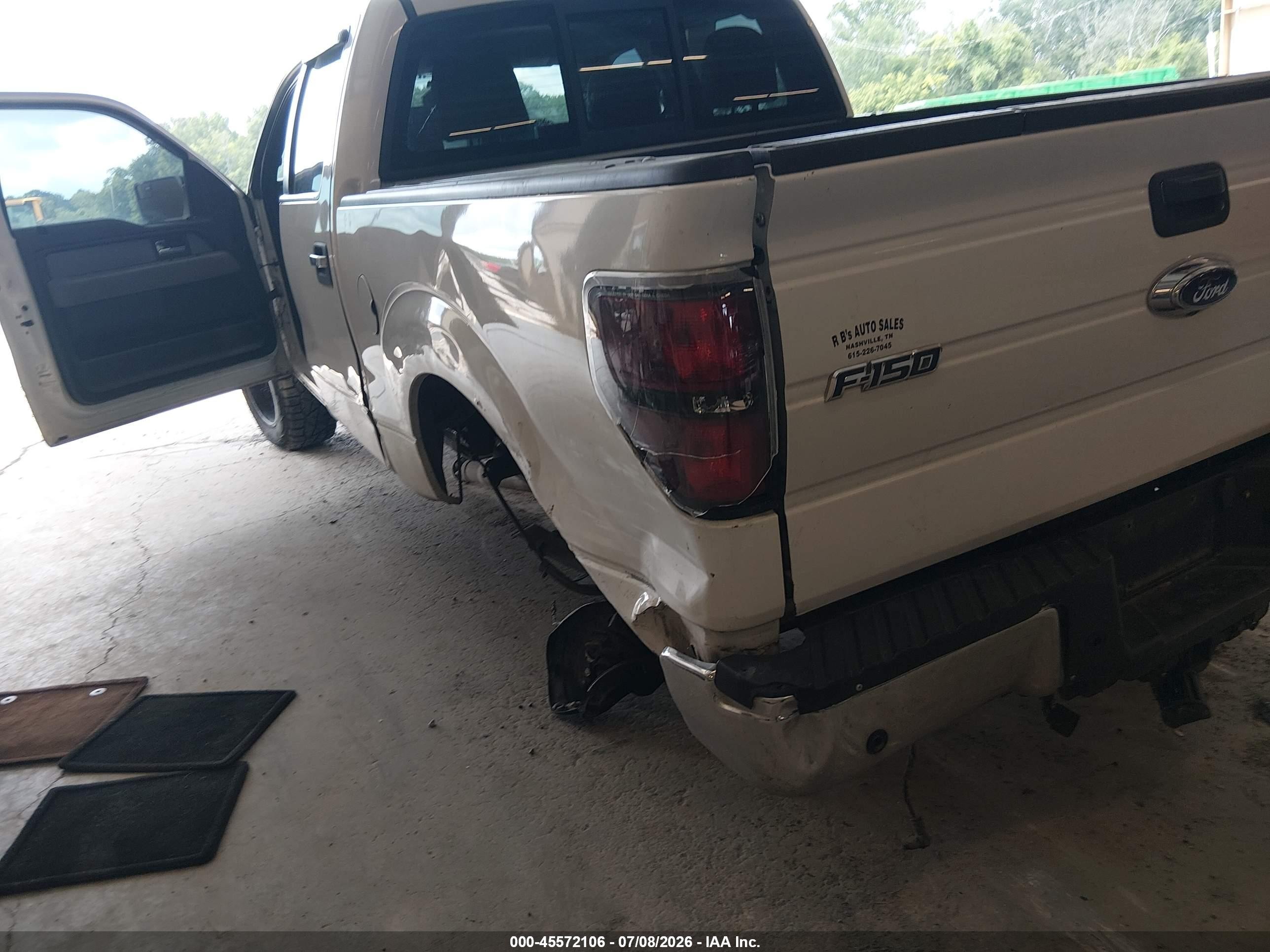 2013 Ford F-150 Xlt White vin: 1FTFW1ET7DFA42976