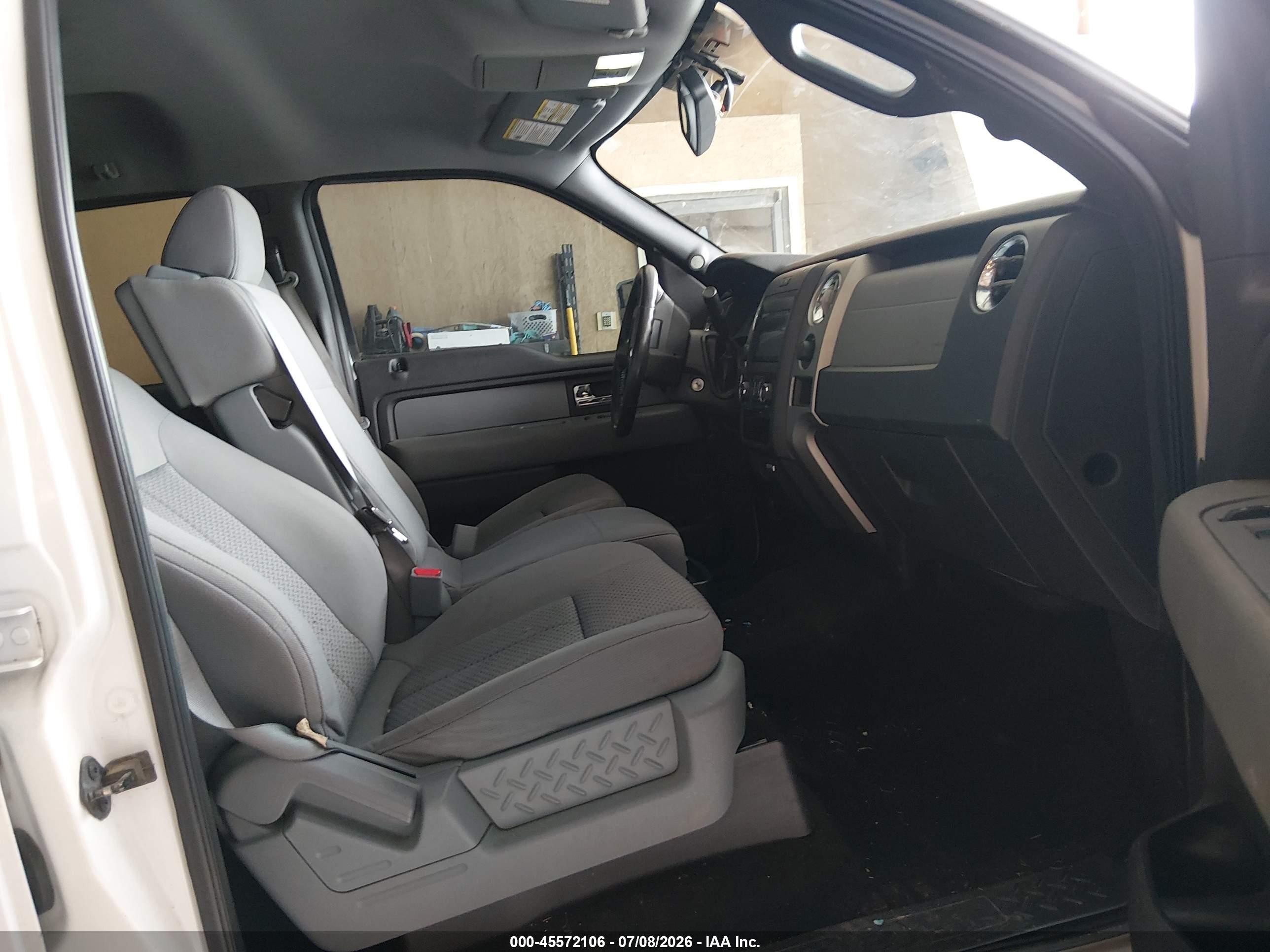 2013 Ford F-150 Xlt White vin: 1FTFW1ET7DFA42976