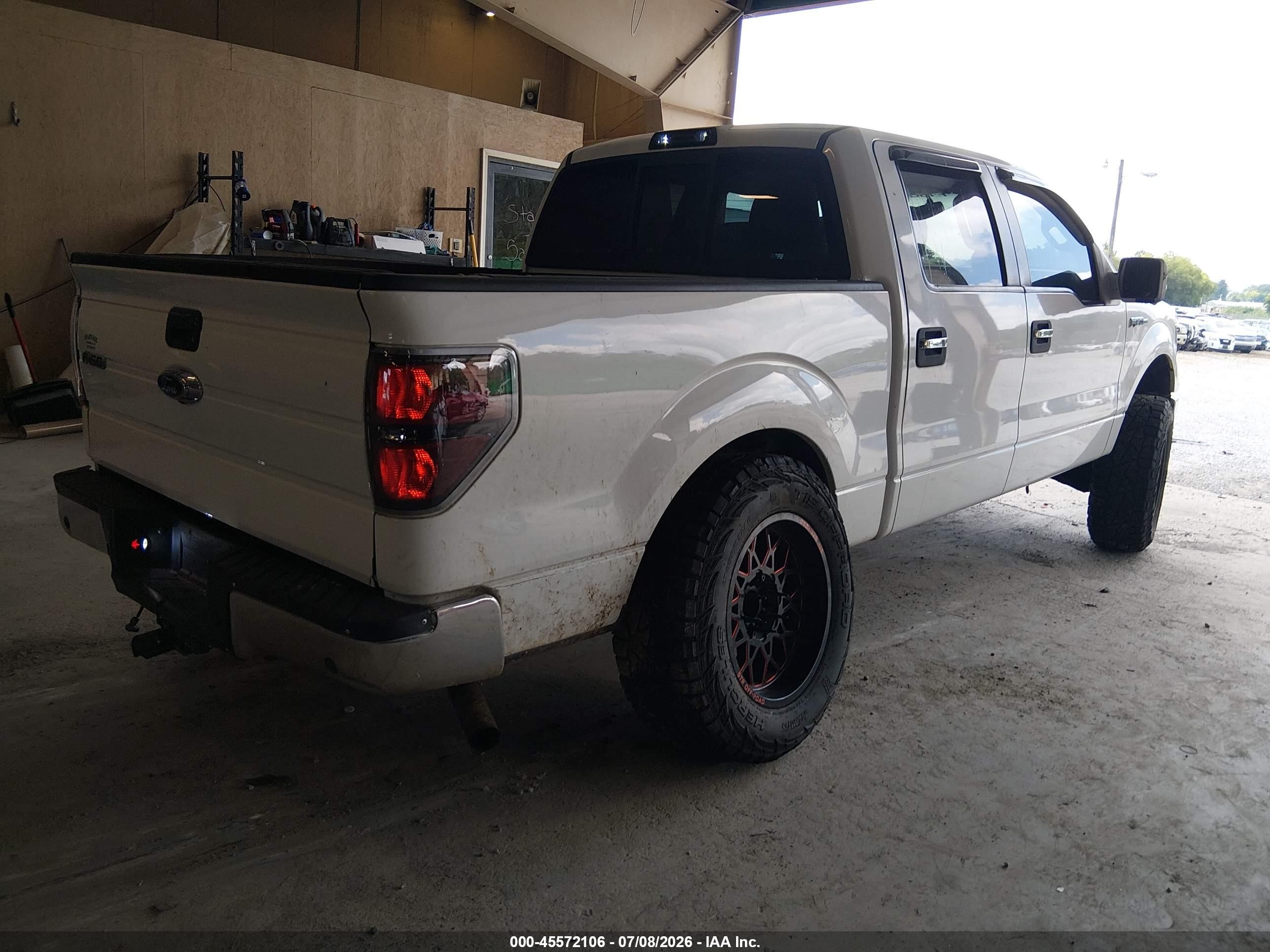 2013 Ford F-150 Xlt White vin: 1FTFW1ET7DFA42976