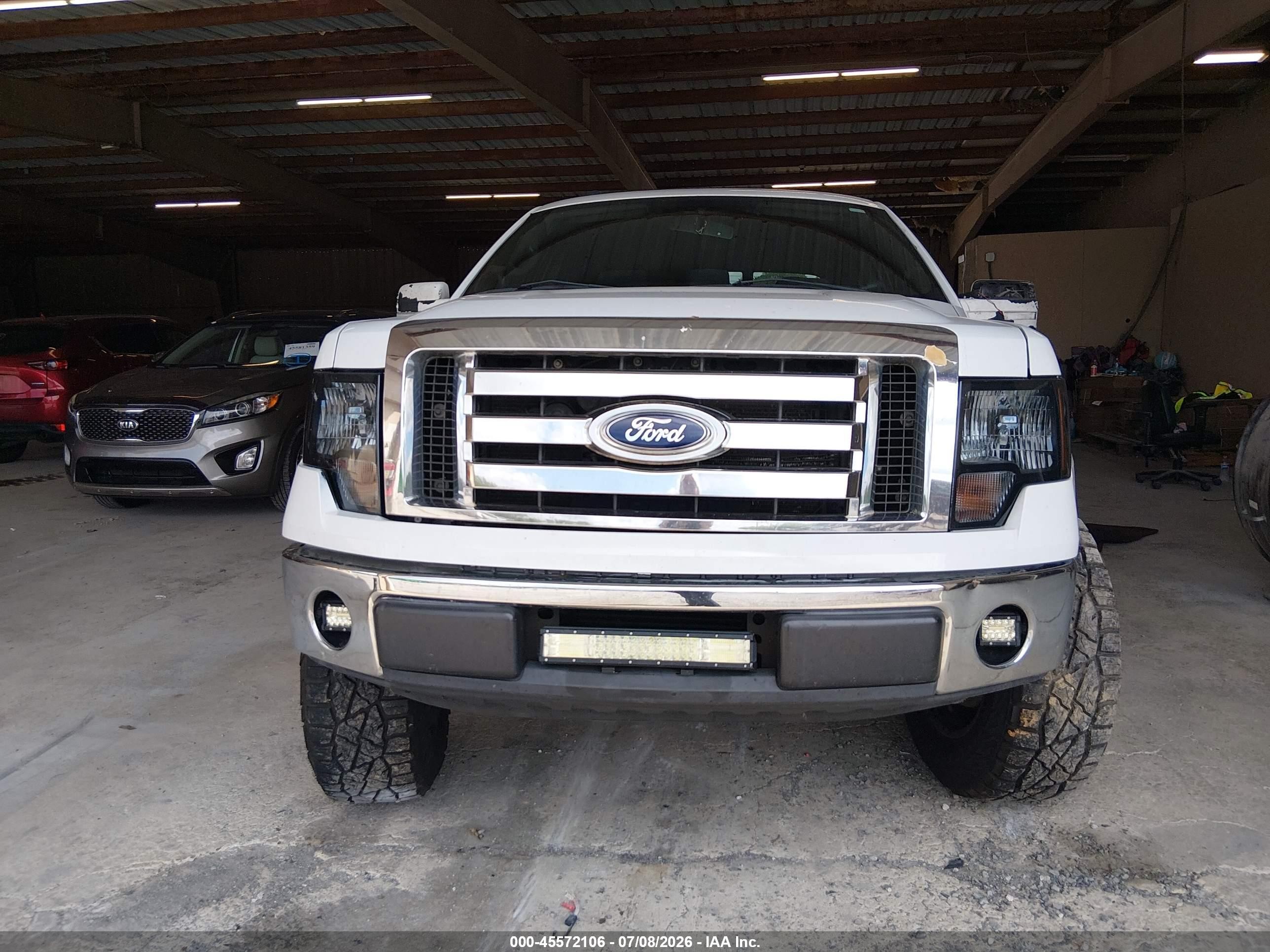 2013 Ford F-150 Xlt White vin: 1FTFW1ET7DFA42976