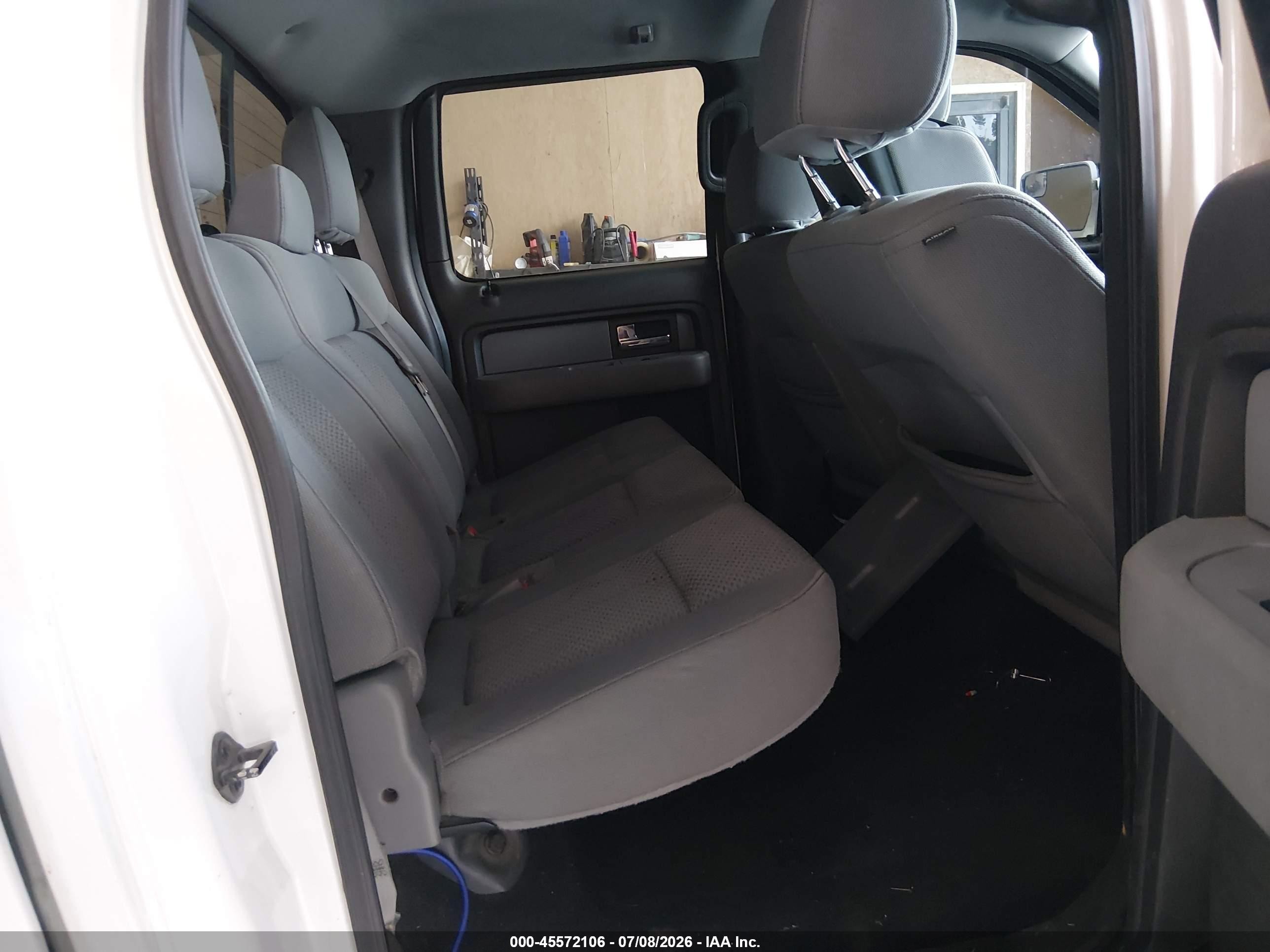 2013 Ford F-150 Xlt White vin: 1FTFW1ET7DFA42976