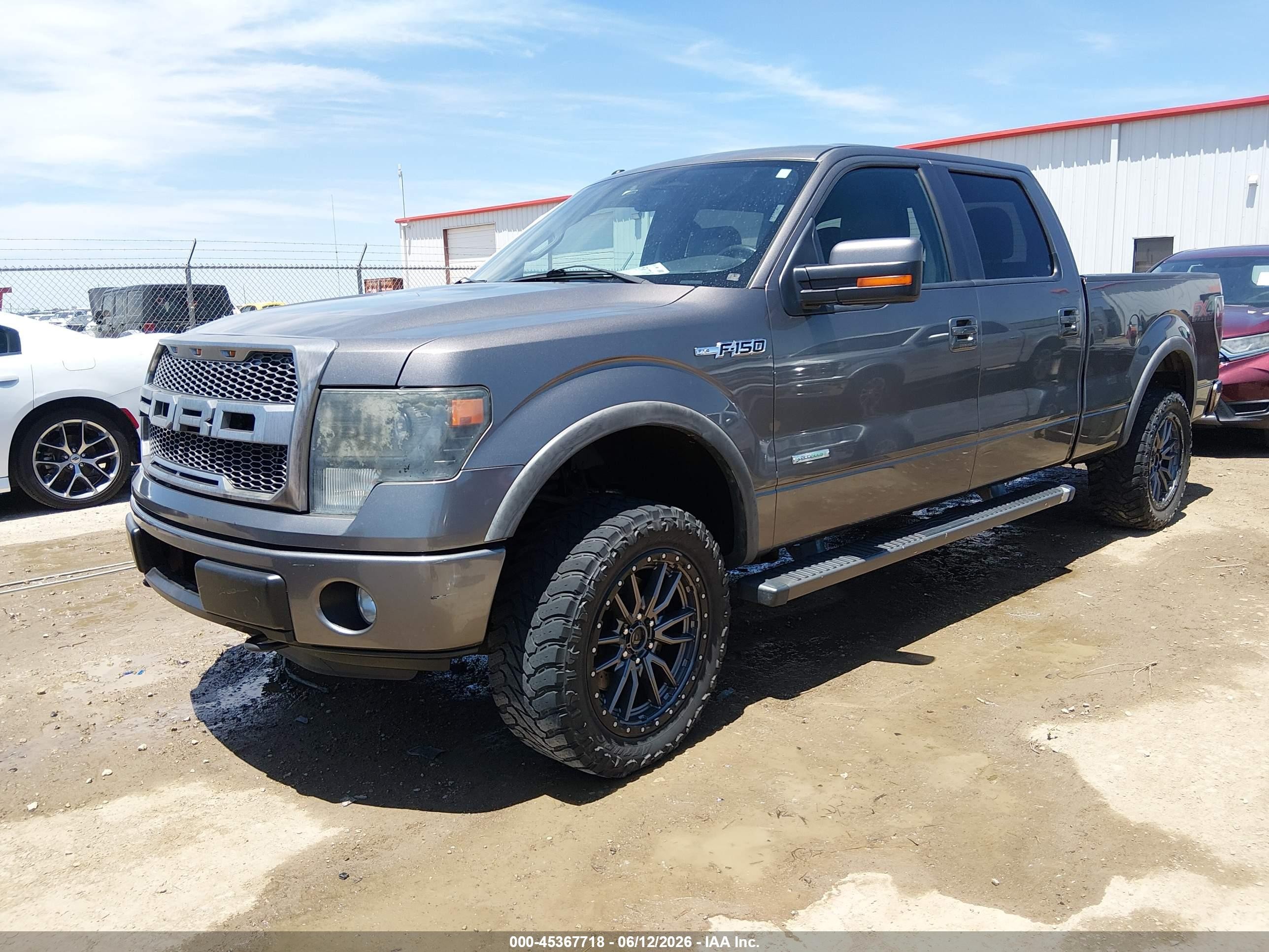 2013 Ford F-150 Fx4 Серый vin: 1FTFW1ET7DFA89585