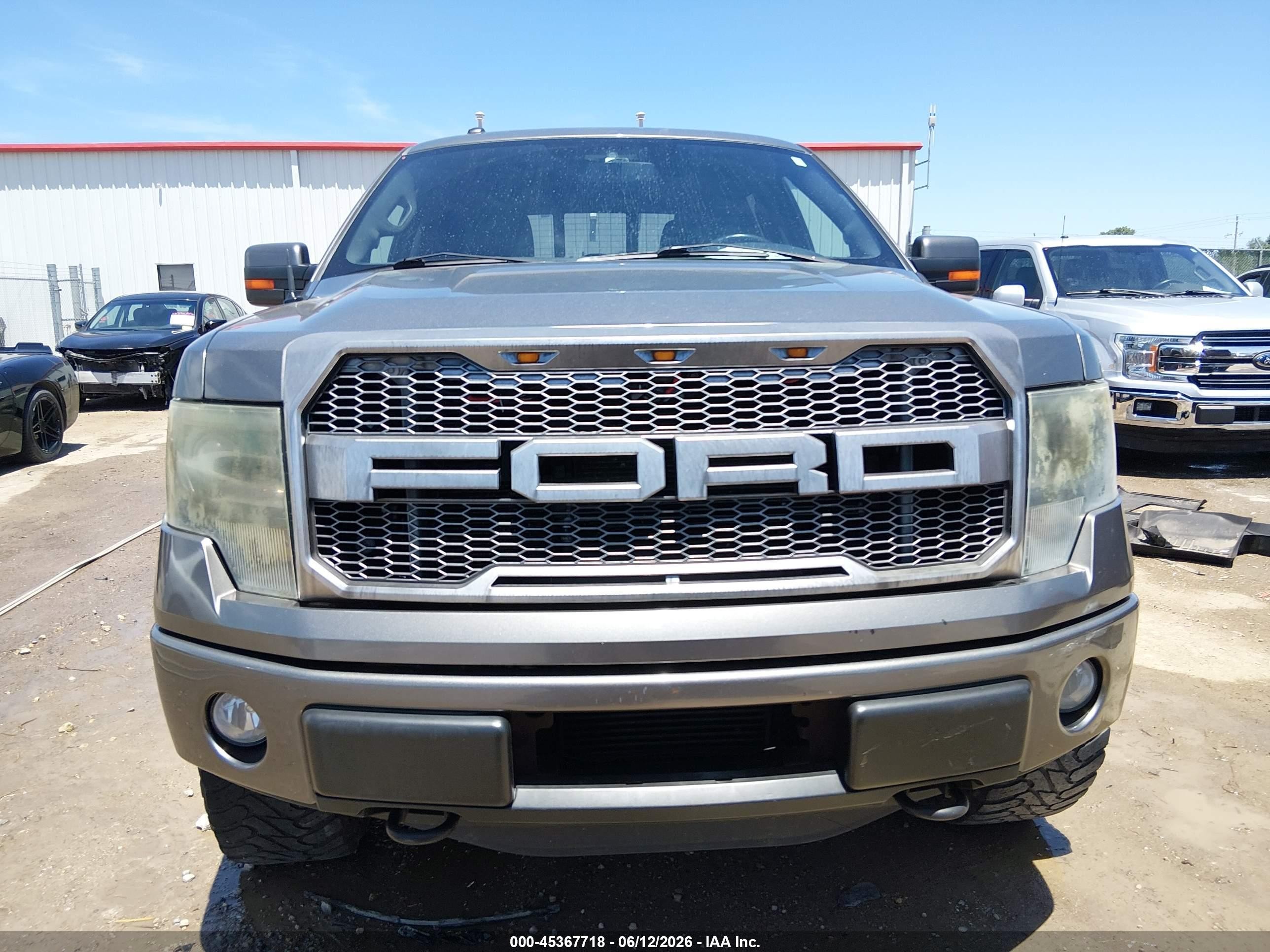 2013 Ford F-150 Fx4 Серый vin: 1FTFW1ET7DFA89585