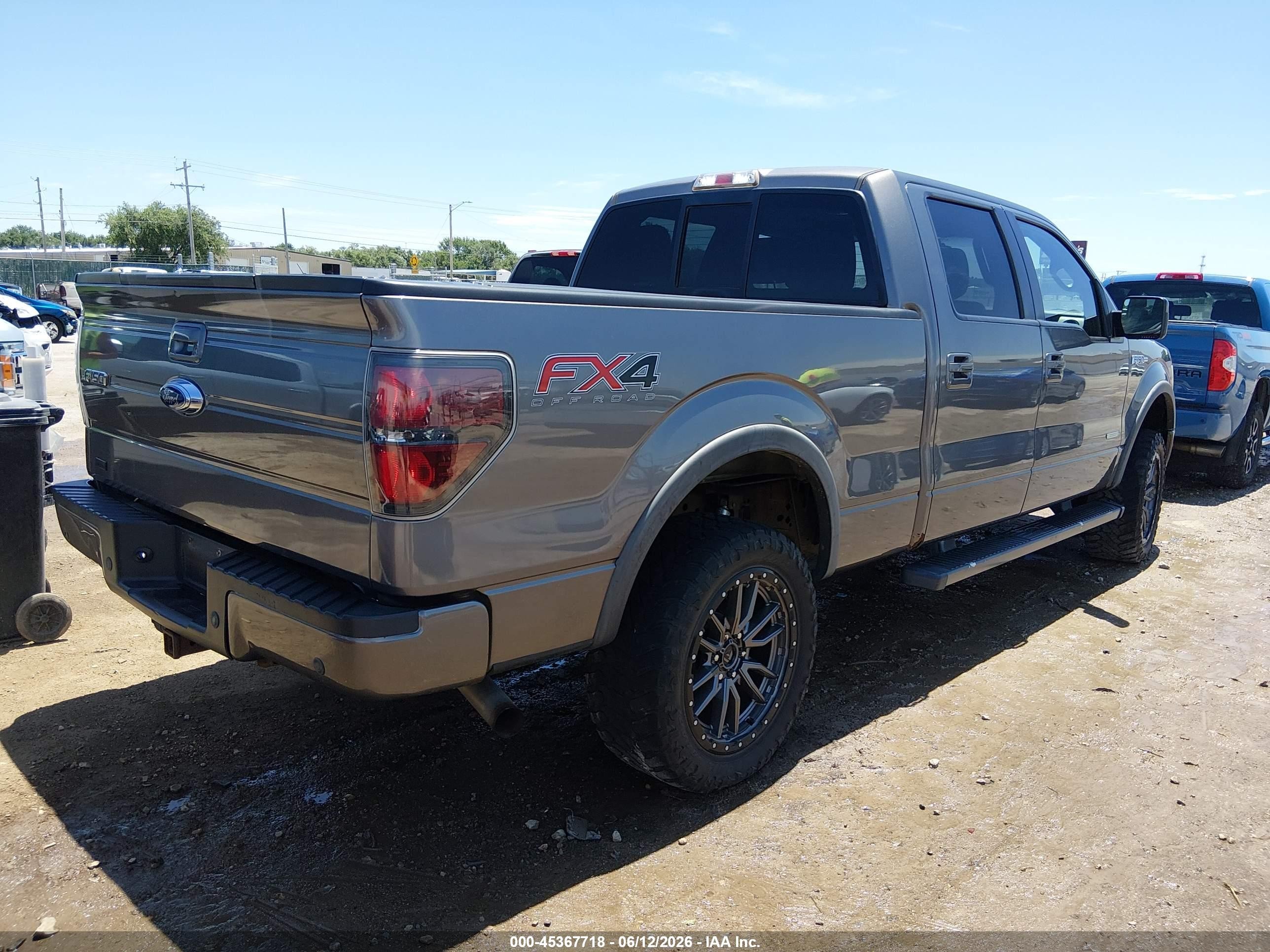 2013 Ford F-150 Fx4 Серый vin: 1FTFW1ET7DFA89585