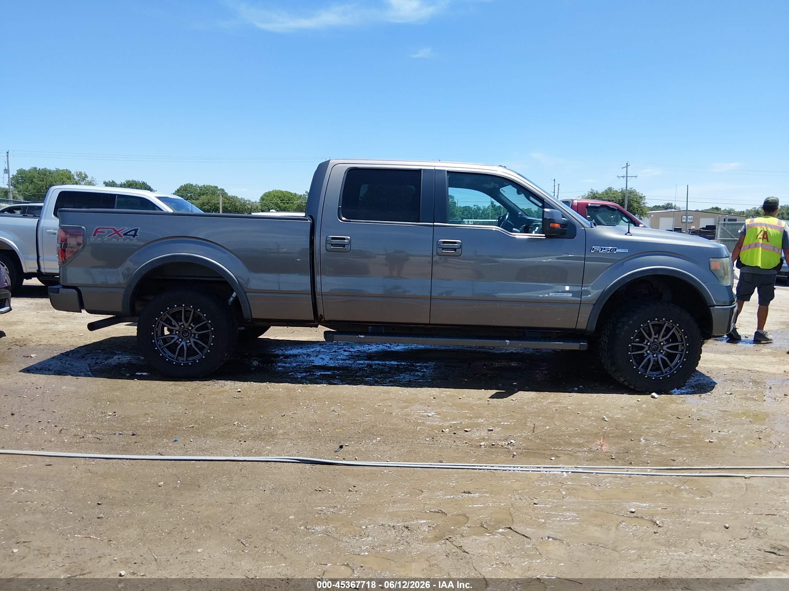 2013 Ford F-150 Fx4 Серый vin: 1FTFW1ET7DFA89585