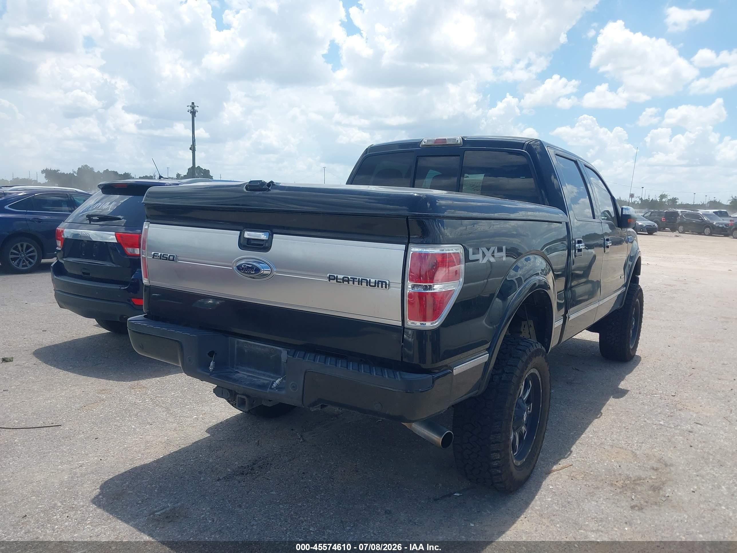 2013 Ford F-150 Platinum Black vin: 1FTFW1ET7DFB19393