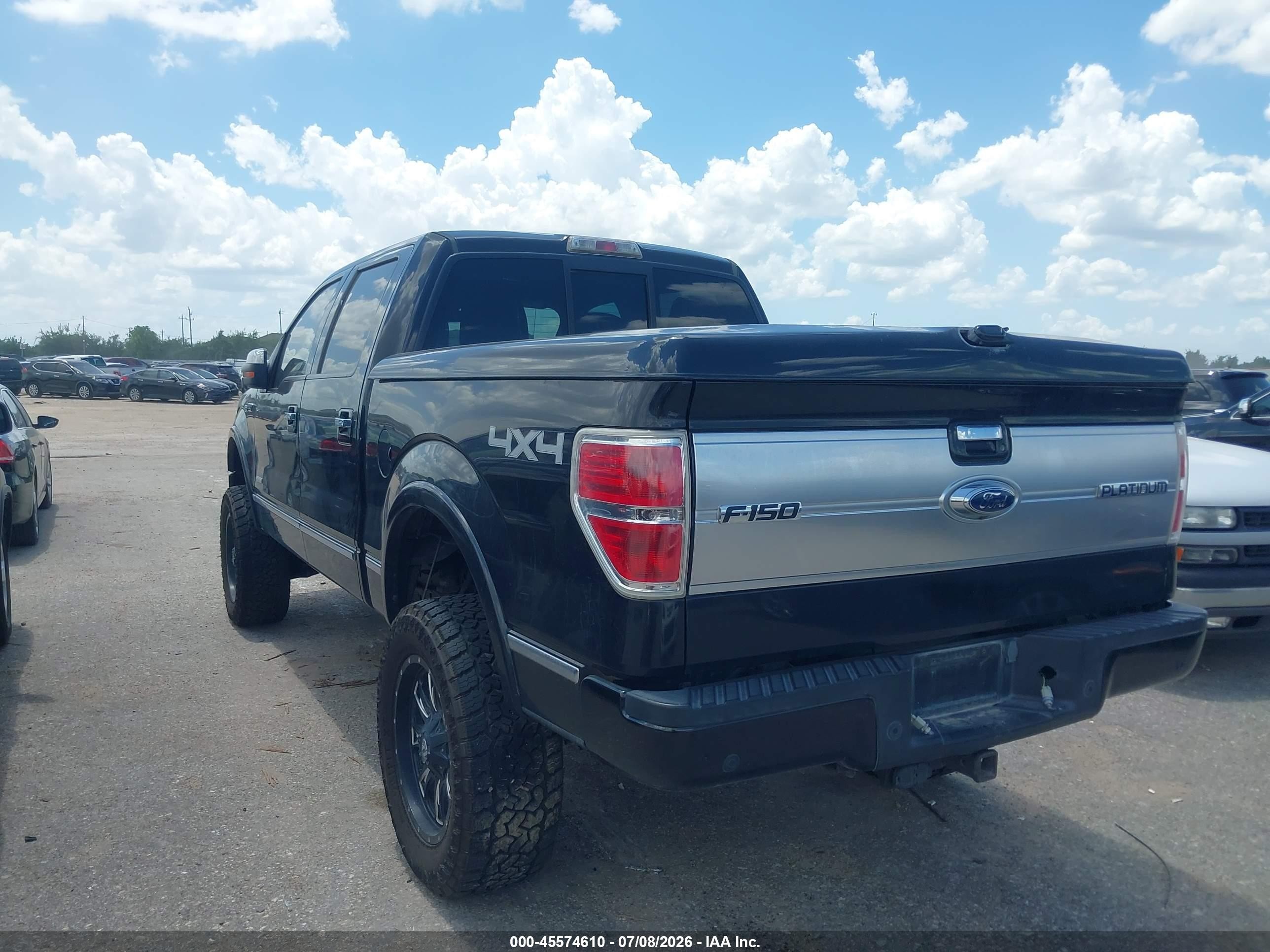 2013 Ford F-150 Platinum Black vin: 1FTFW1ET7DFB19393