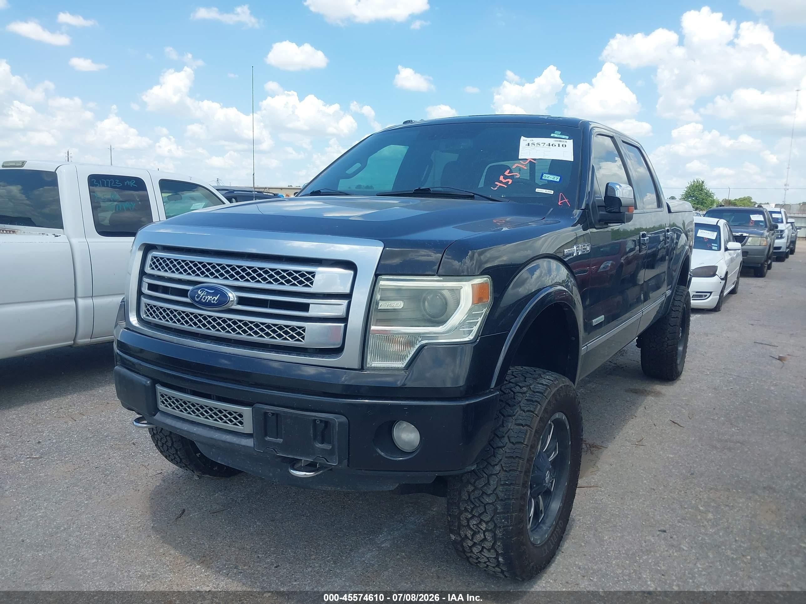 2013 Ford F-150 Platinum Black vin: 1FTFW1ET7DFB19393