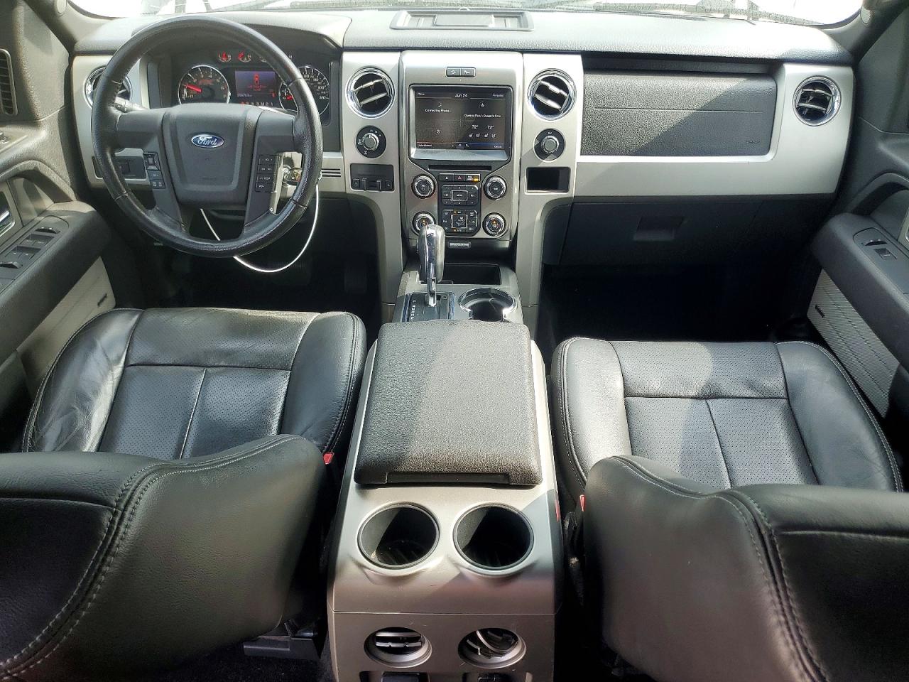 2013 Ford F150 Supercrew Black vin: 1FTFW1ET7DFB41703