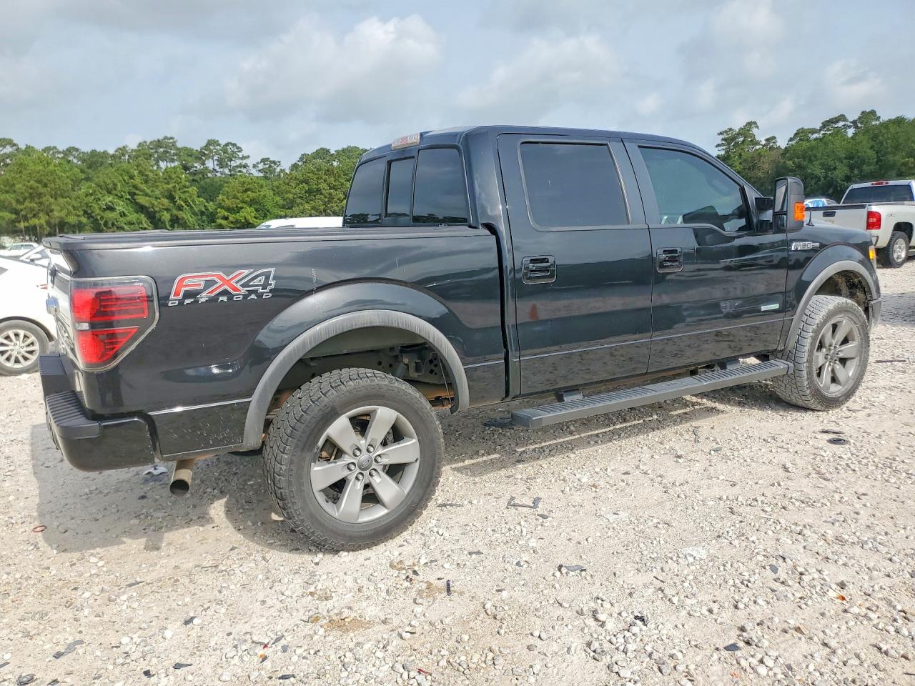 2013 Ford F150 Supercrew Black vin: 1FTFW1ET7DFB41703
