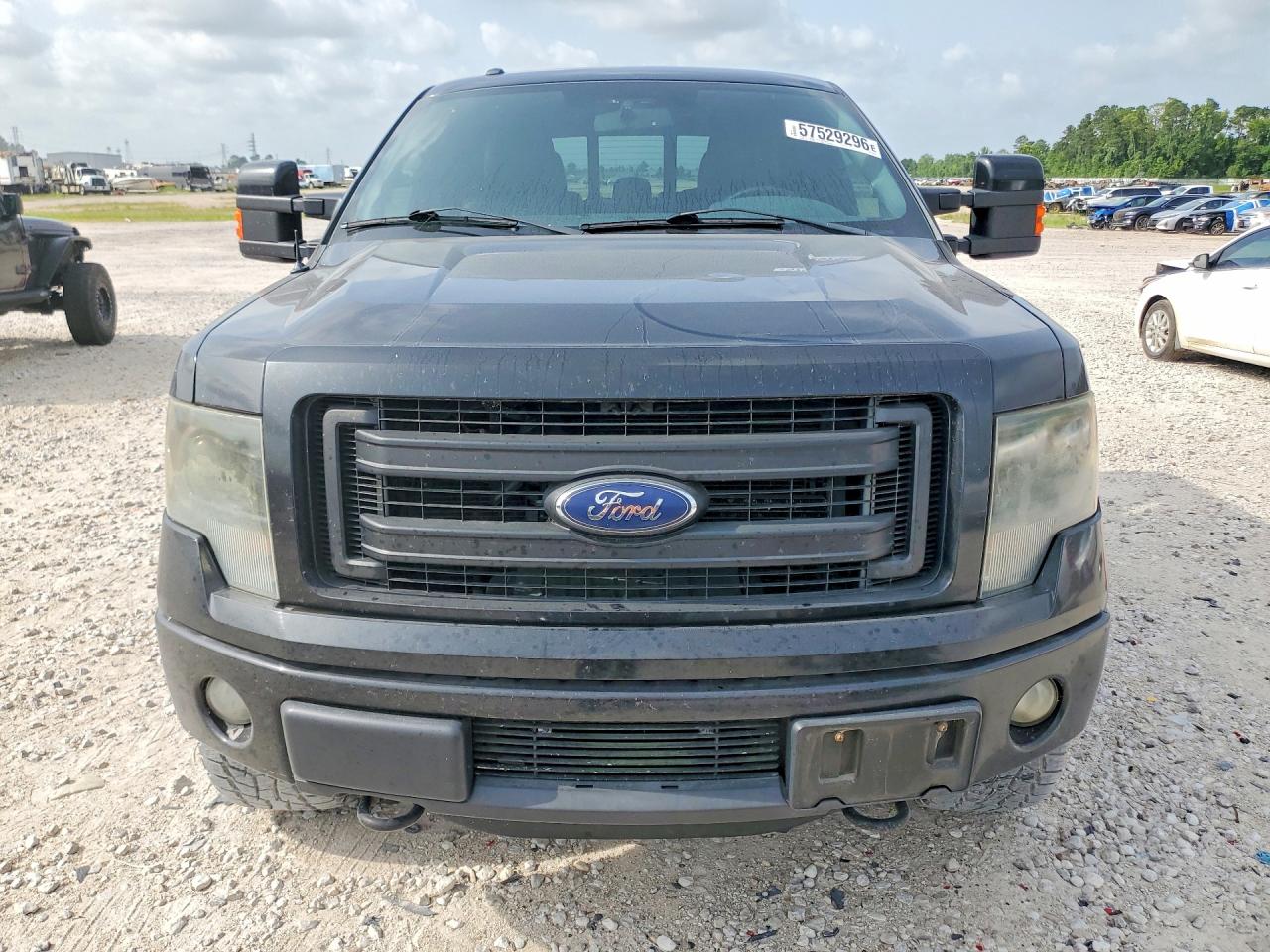 2013 Ford F150 Supercrew Black vin: 1FTFW1ET7DFB41703