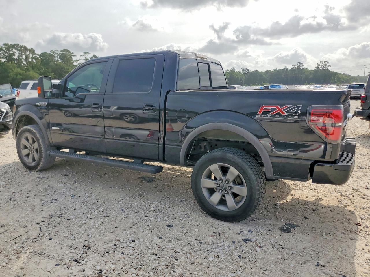 2013 Ford F150 Supercrew Black vin: 1FTFW1ET7DFB41703