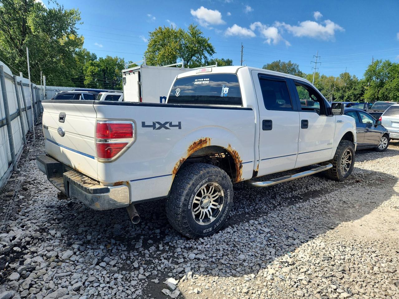 2013 Ford F150 Supercrew Белый vin: 1FTFW1ET7DFB46299