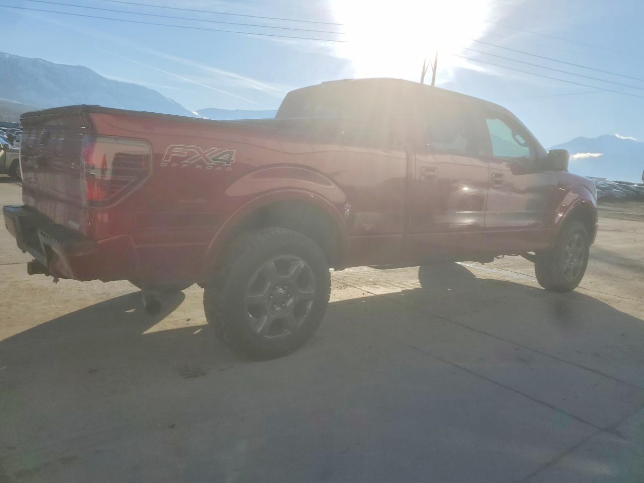 2013 Ford F150 Supercrew Red vin: 1FTFW1ET7DFB47968