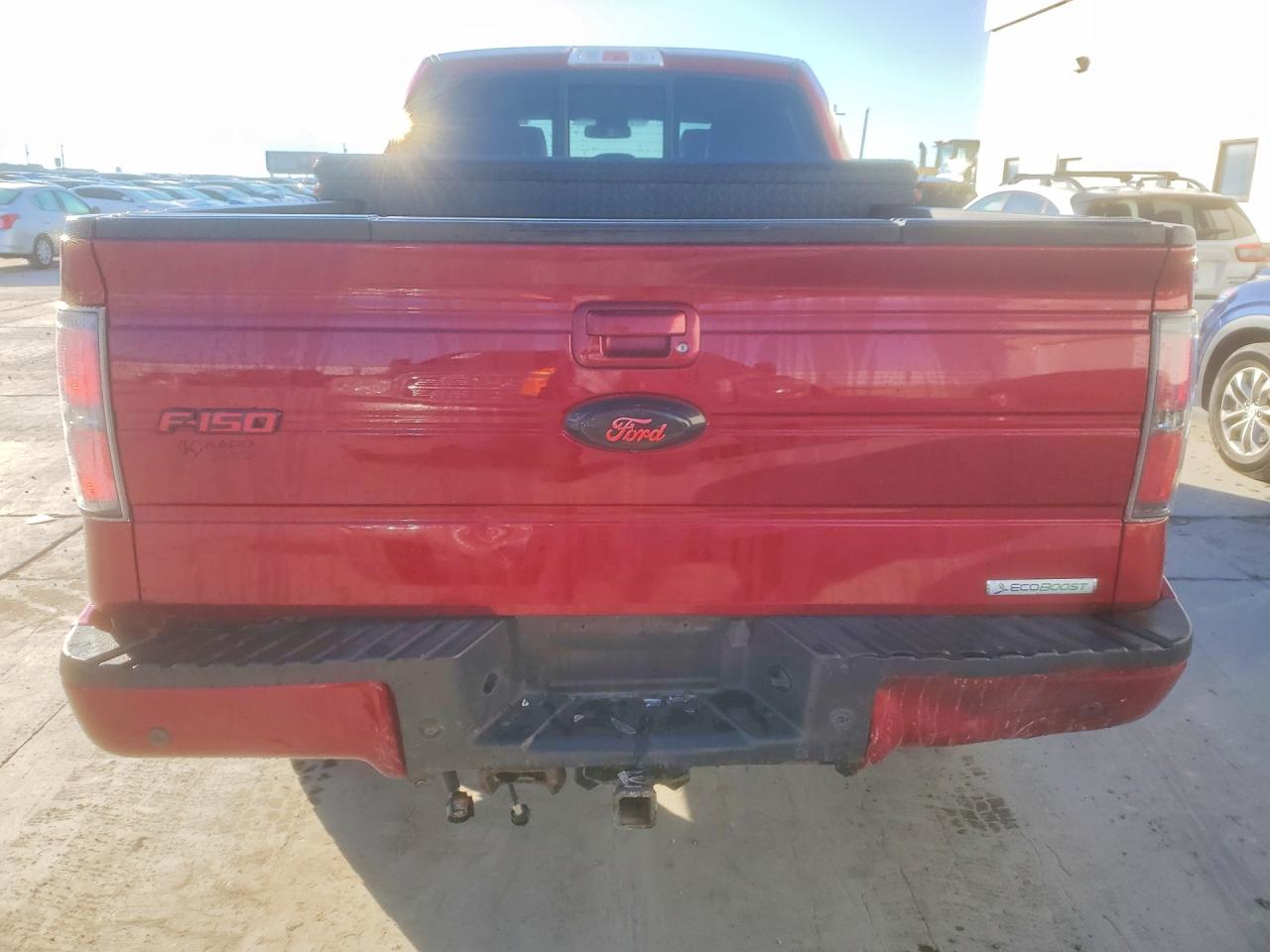 2013 Ford F150 Supercrew Red vin: 1FTFW1ET7DFB47968