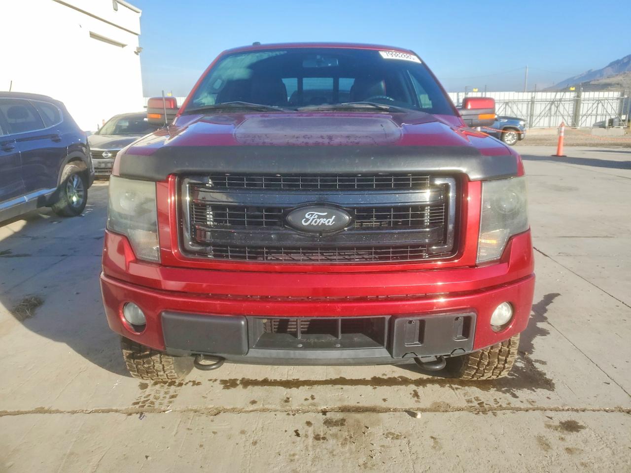 2013 Ford F150 Supercrew Red vin: 1FTFW1ET7DFB47968