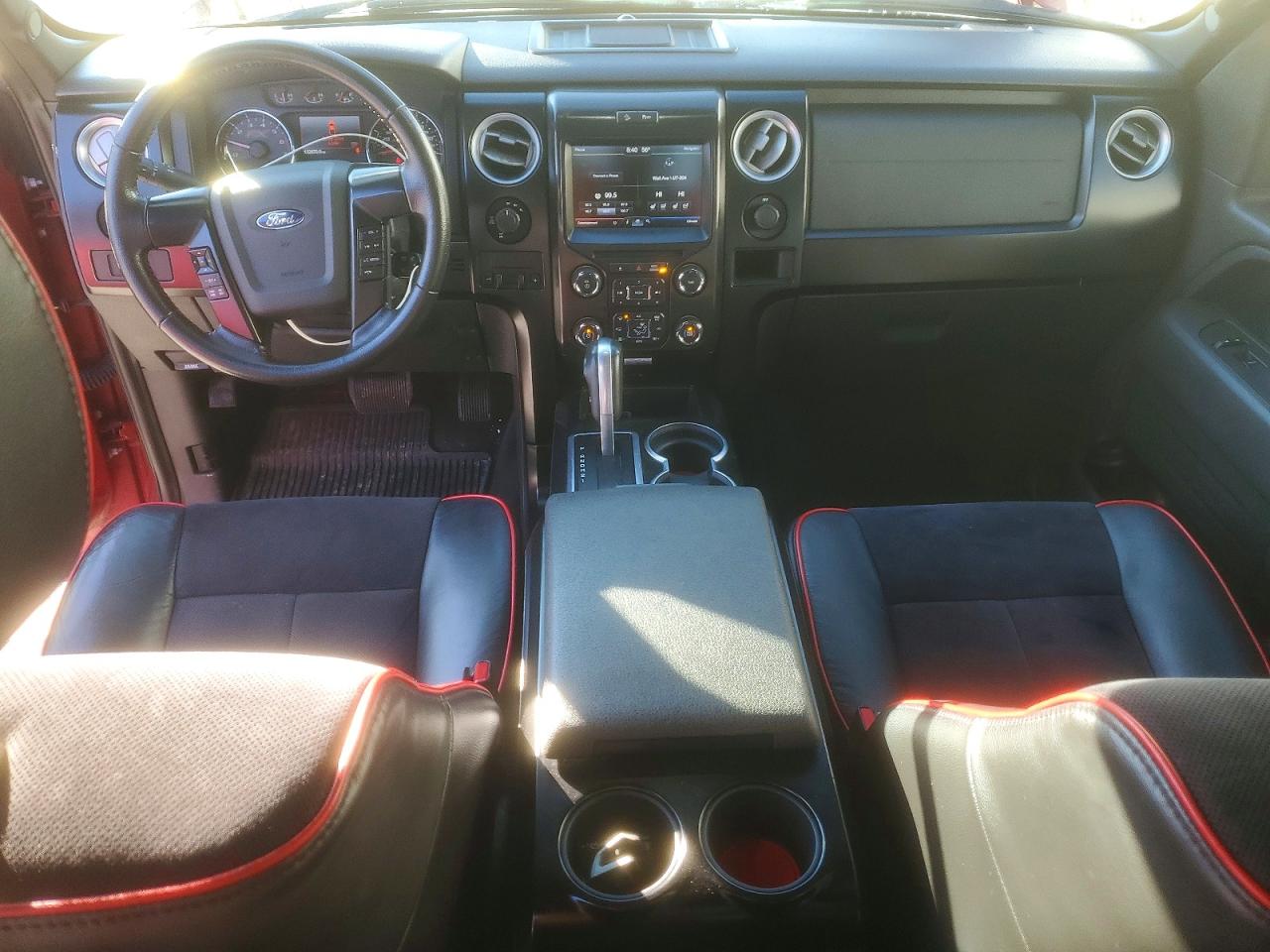 2013 Ford F150 Supercrew Red vin: 1FTFW1ET7DFB47968