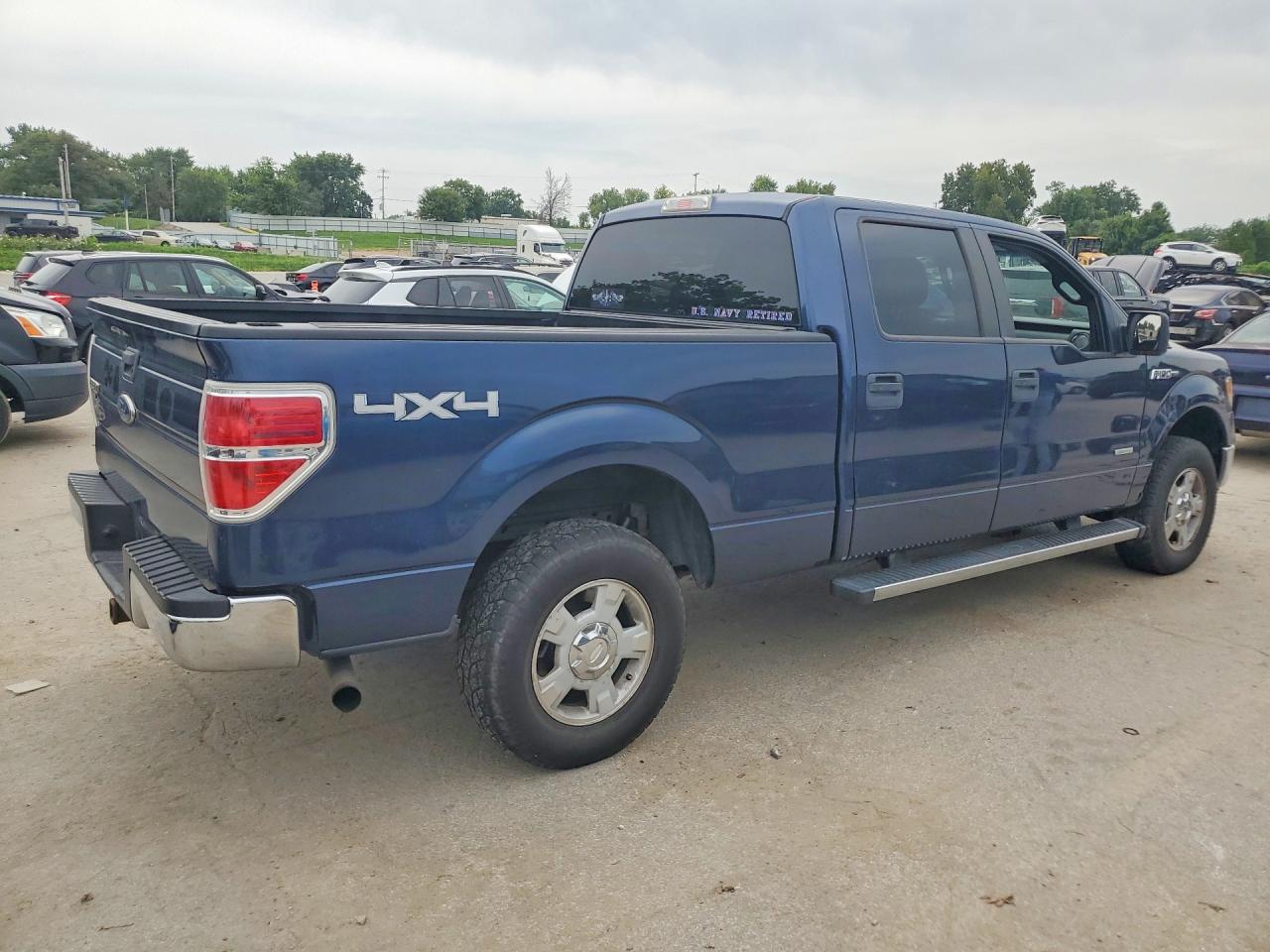 2013 Ford F150 Supercrew Blue vin: 1FTFW1ET7DFB70702