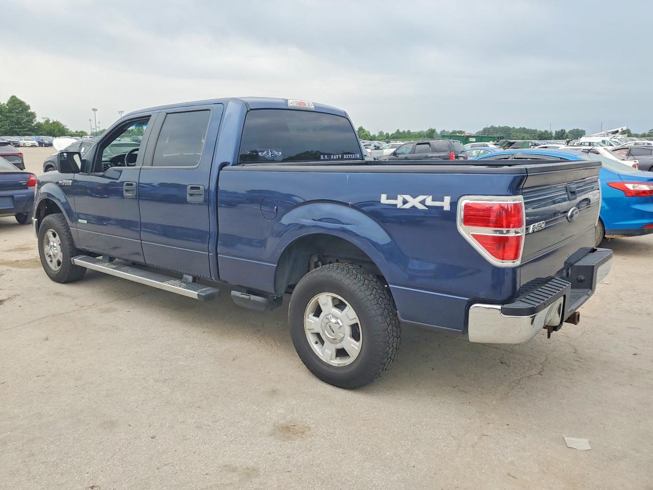 2013 Ford F150 Supercrew Blue vin: 1FTFW1ET7DFB70702