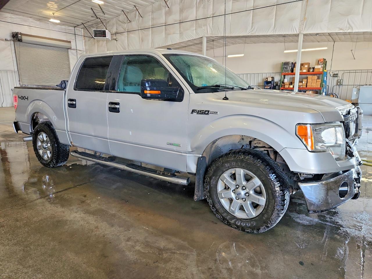 2013 Ford F150 Supercrew Серебряный vin: 1FTFW1ET7DFB75981