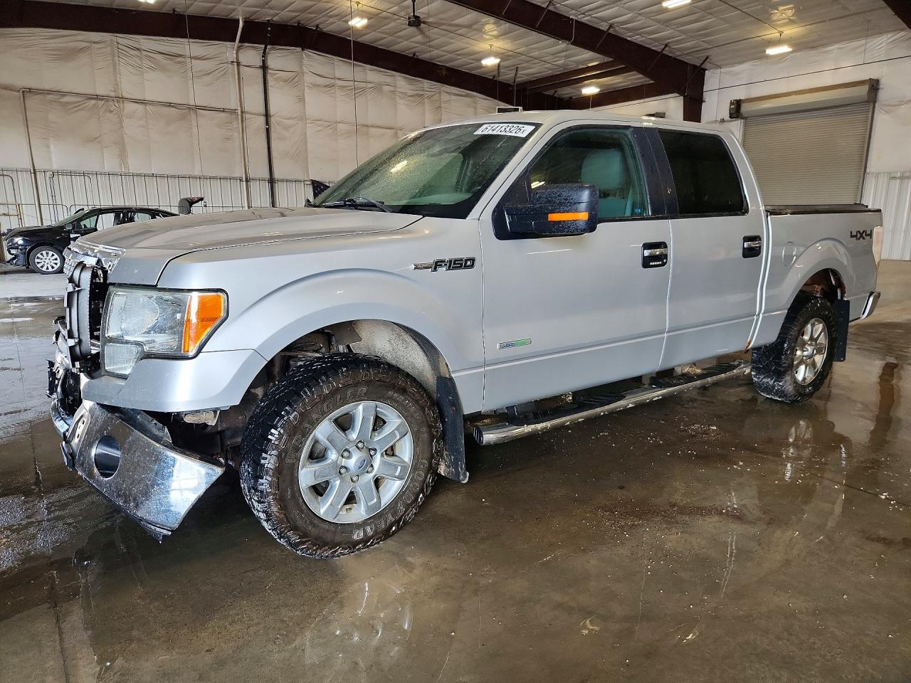 2013 Ford F150 Supercrew Silver vin: 1FTFW1ET7DFB75981