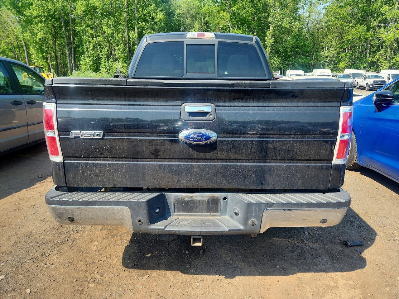 2013 Ford F150 Supercrew Черный vin: 1FTFW1ET7DFB94661